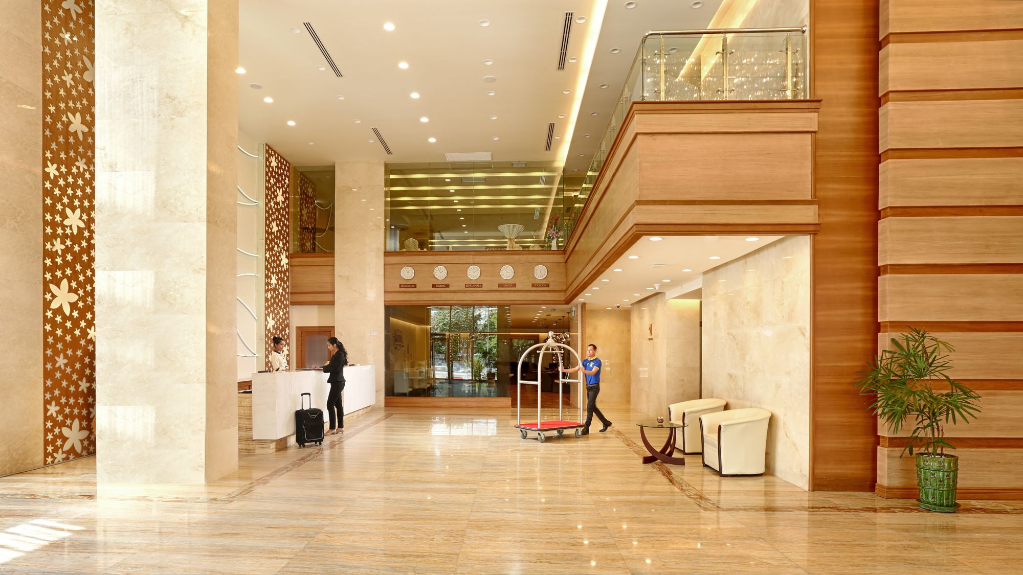 Jasmine Palace à Yangon: Lobby