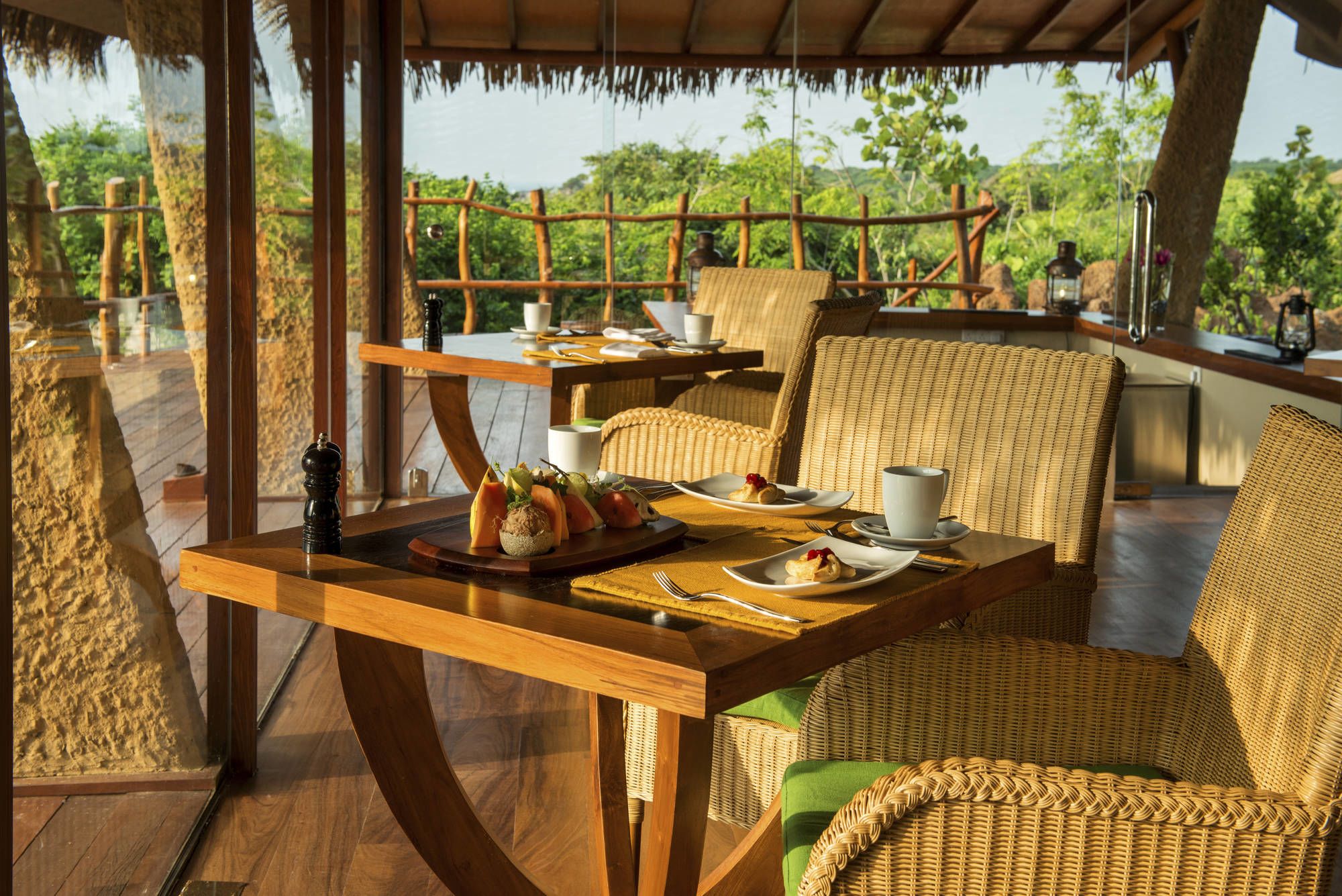 Uga Chena Huts - Safari dans le parc national de Yala - 2 jours de Colombo: f&b: Chena Huts