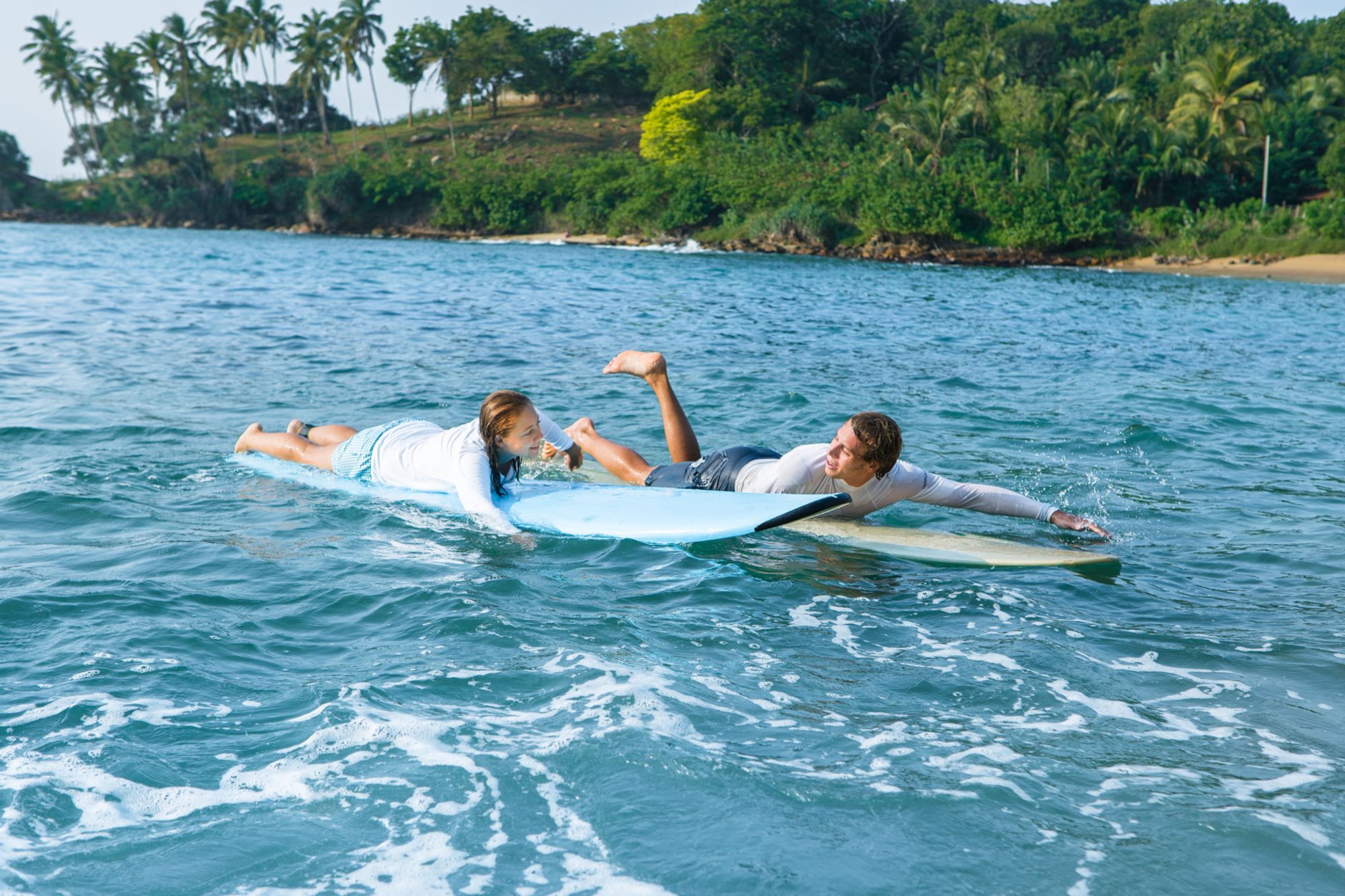 Anantara Peace Haven Tangalle Resort: Surfing with Tropicsurf