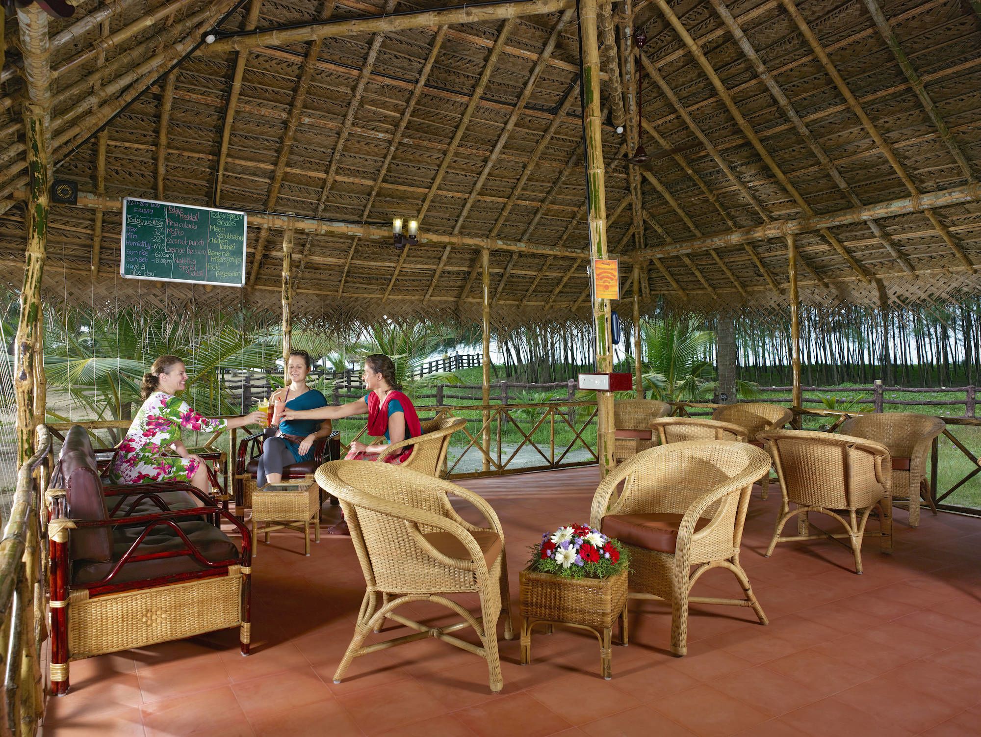 Nattika Beach Ayurveda Resort in Kochi: f&b: