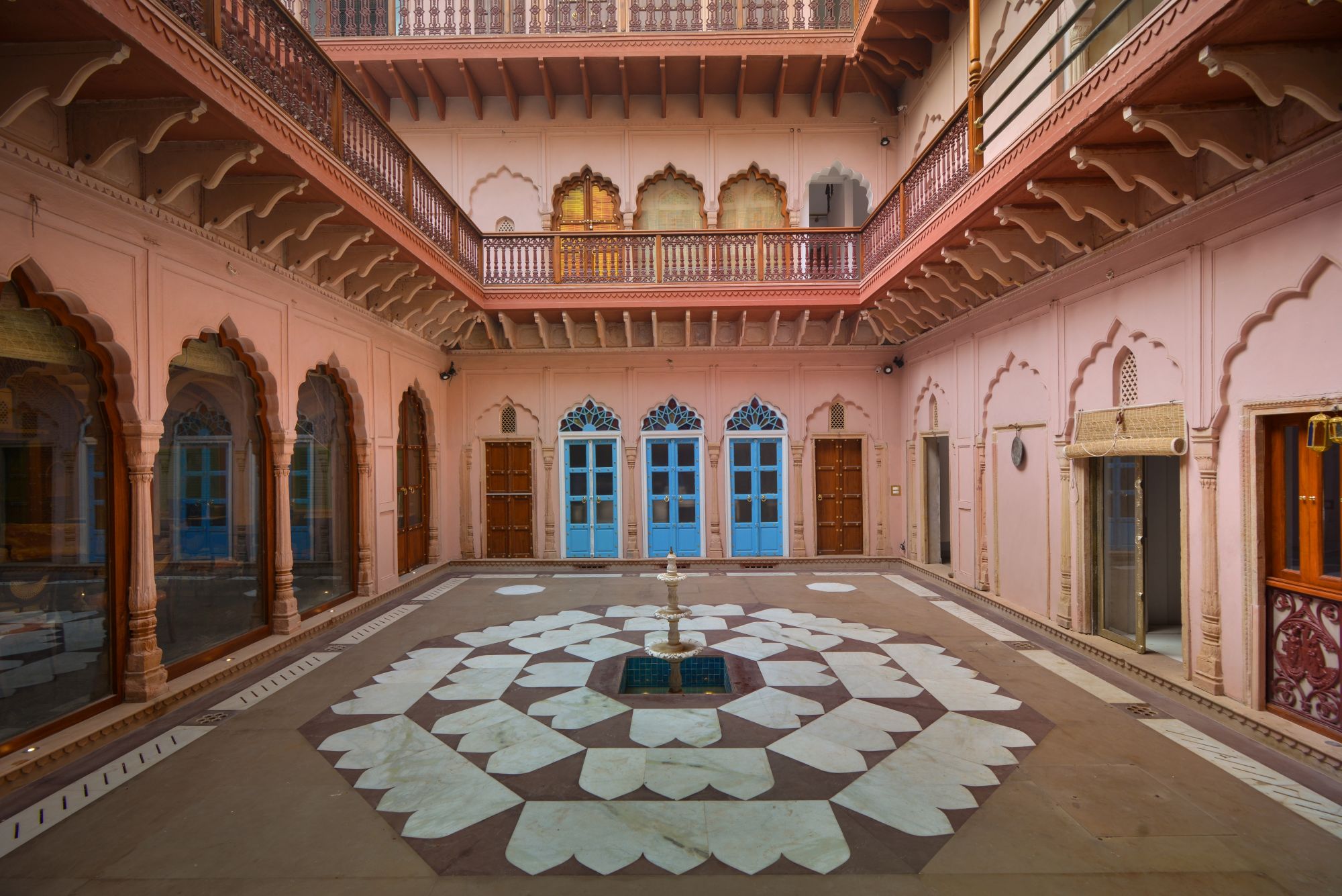 Haveli Dharampura à Delhi: Courtyard