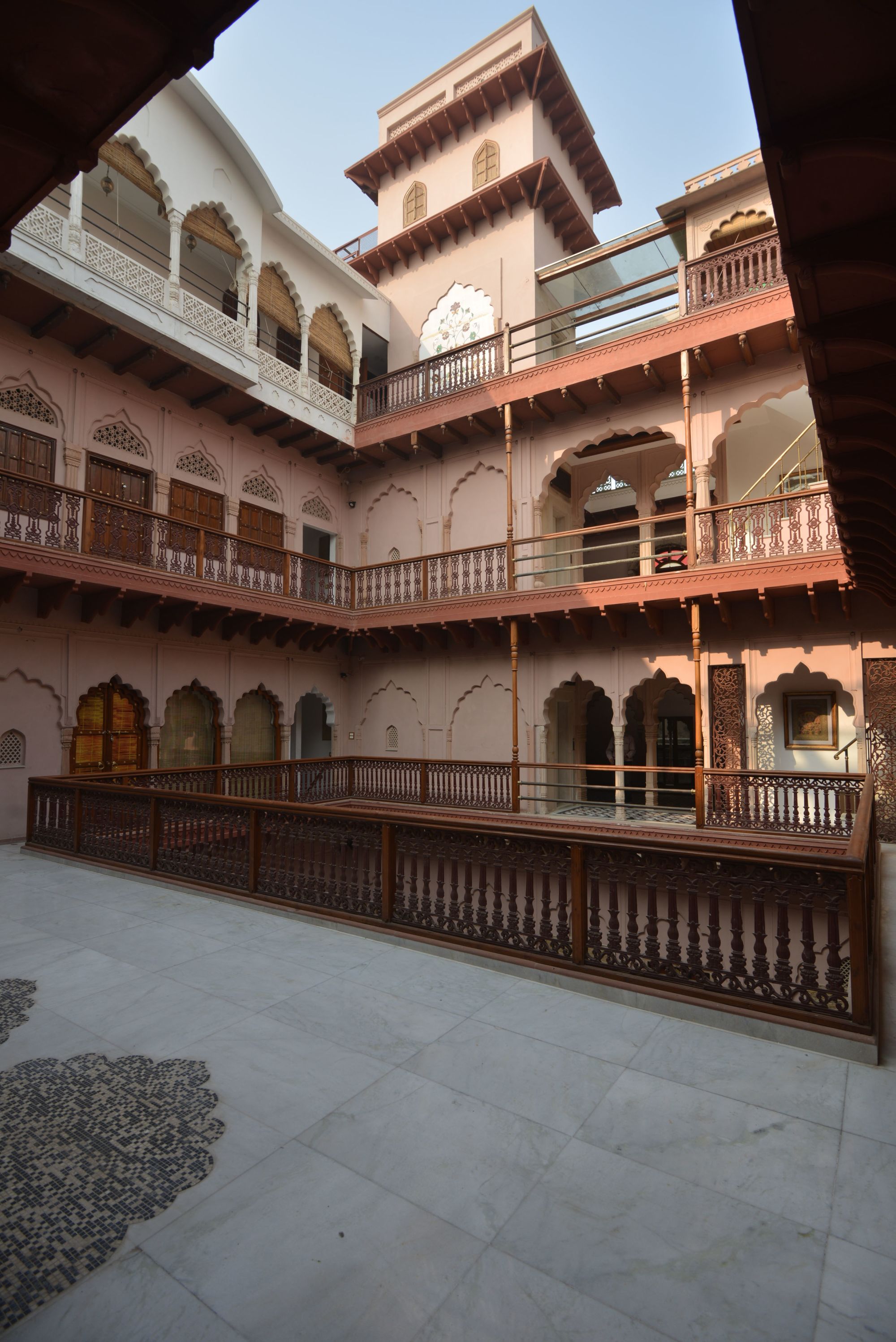 Haveli Dharampura à Delhi: exterior: