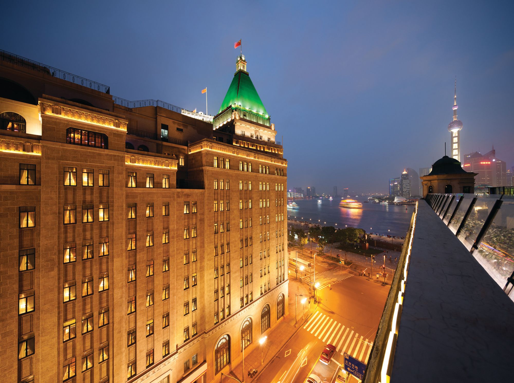 Fairmont Peace in Shanghai:  Facade