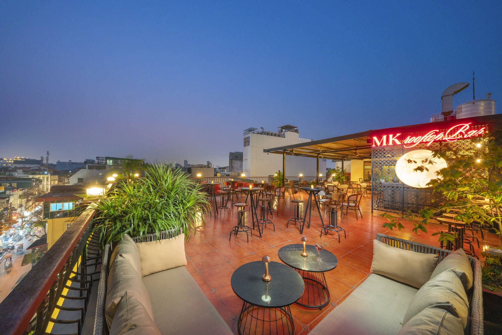MK Premier Boutique Hotel à Hanoi: MK Rooftop Bar