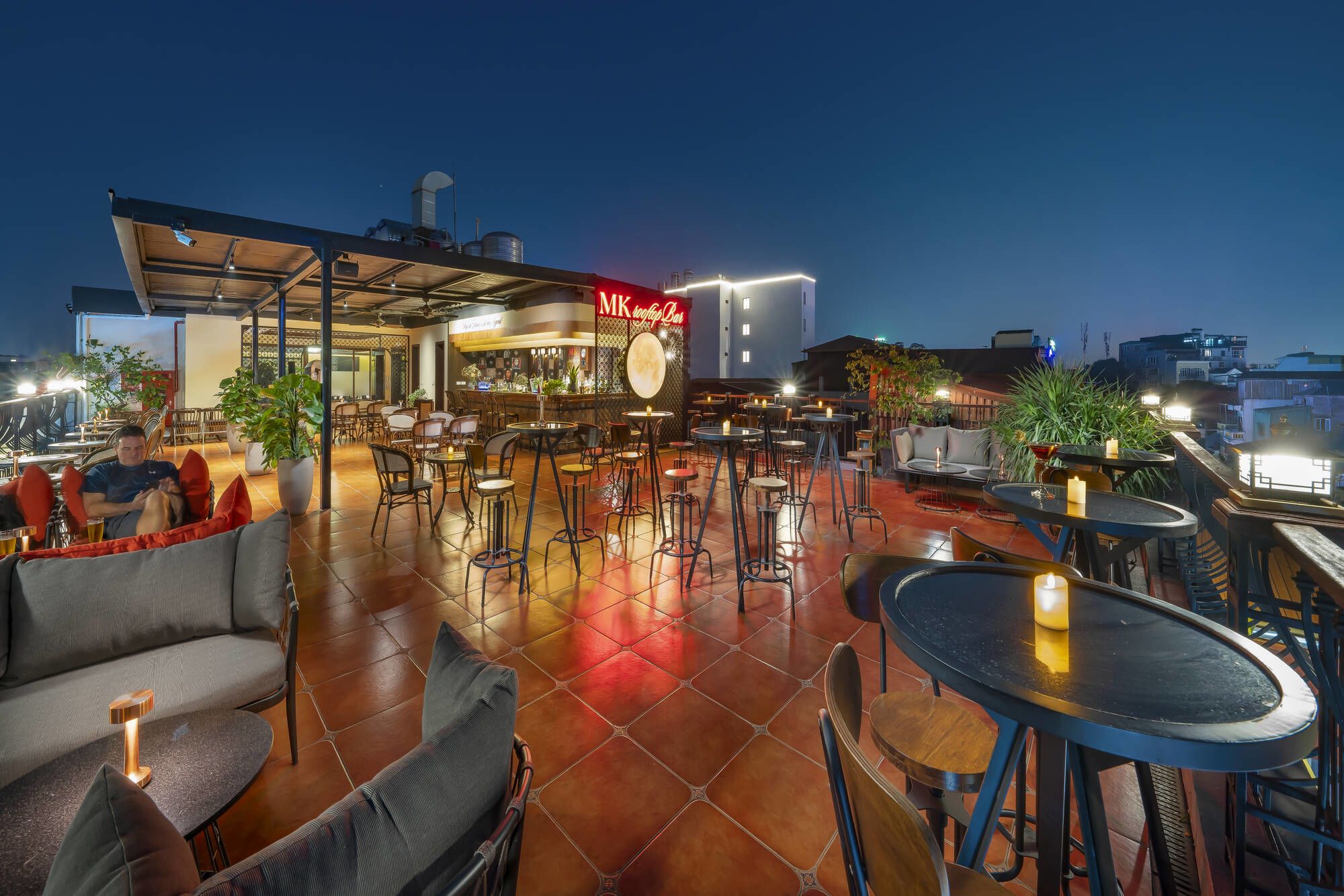 MK Premier Boutique Hotel à Hanoi: MK Rooftop Bar