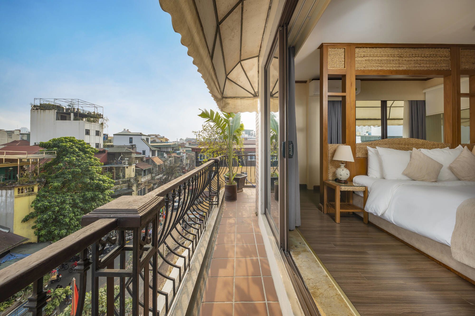 MK Premier Boutique Hotel à Hanoi: MK Suite | balcony