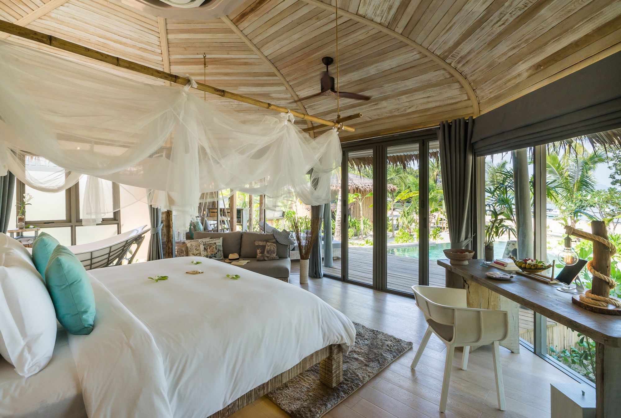 Tree House Villas Koh Yao à Ko Yao: Beachfront Pool Villa