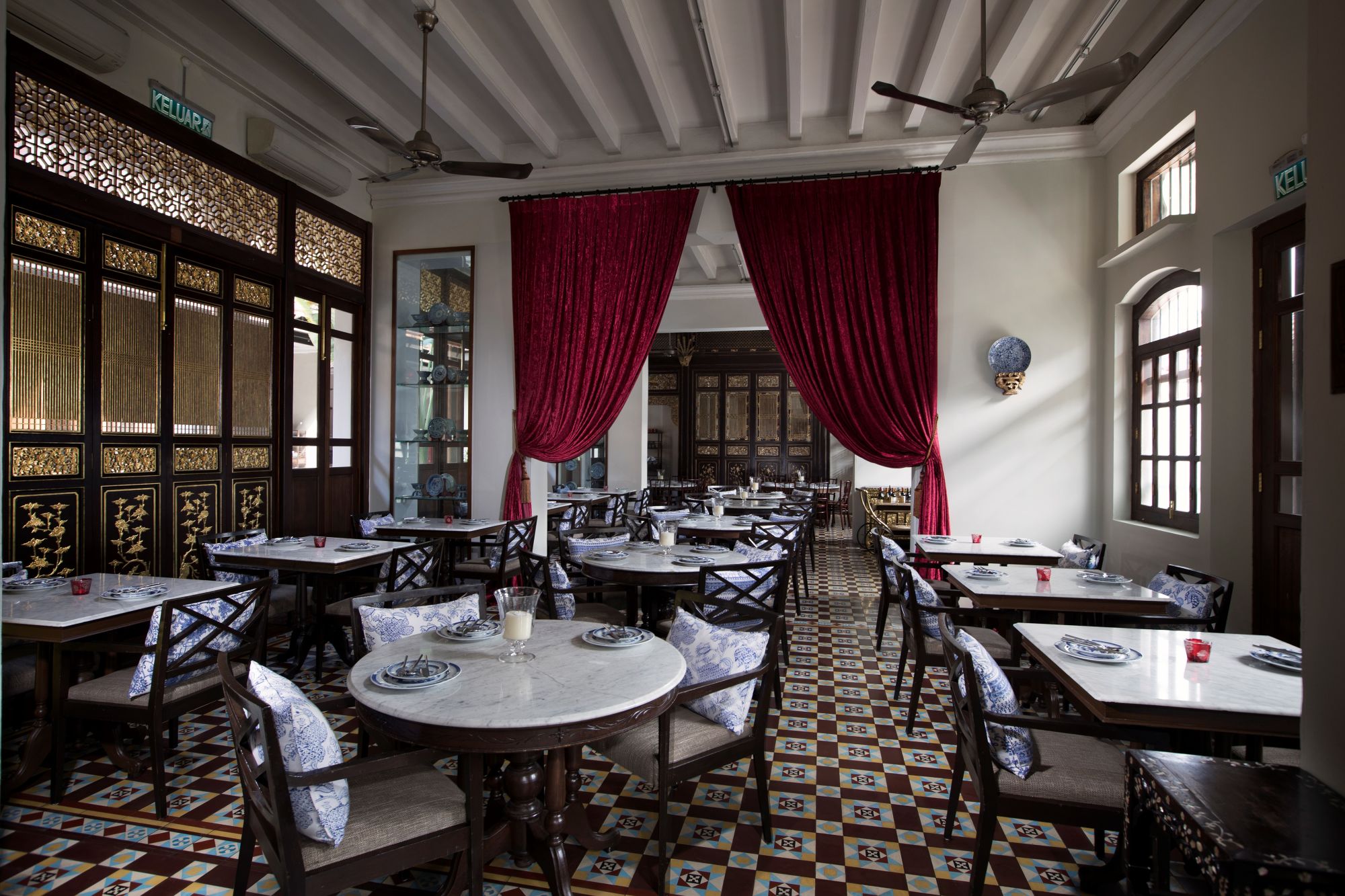 Seven Terraces in Penang: Restaurant | Kebaya Dining Room