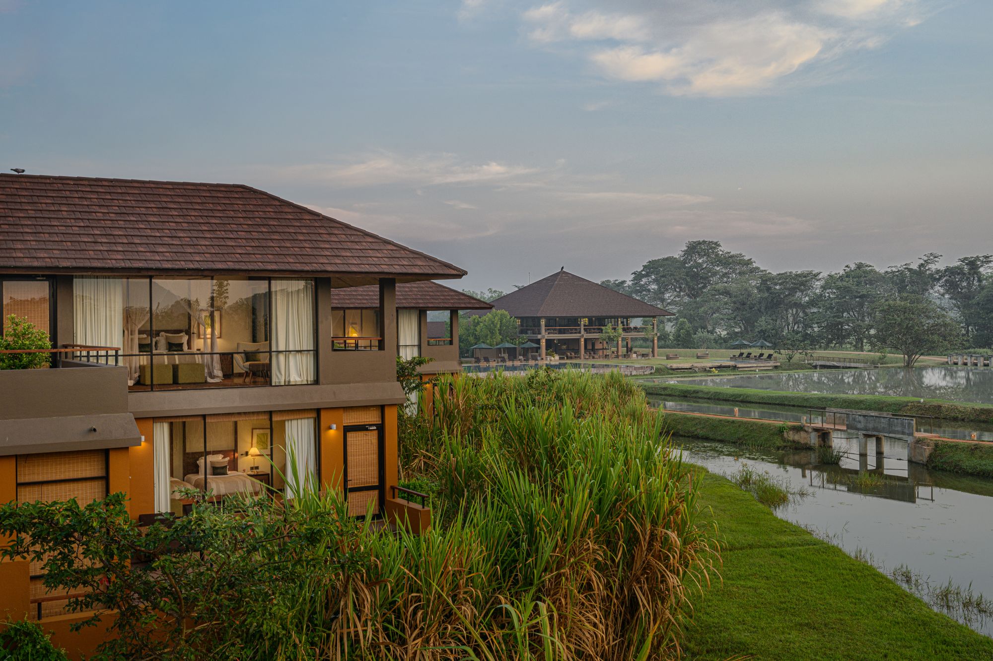 Water Garden Sigiriya:  Villa outside