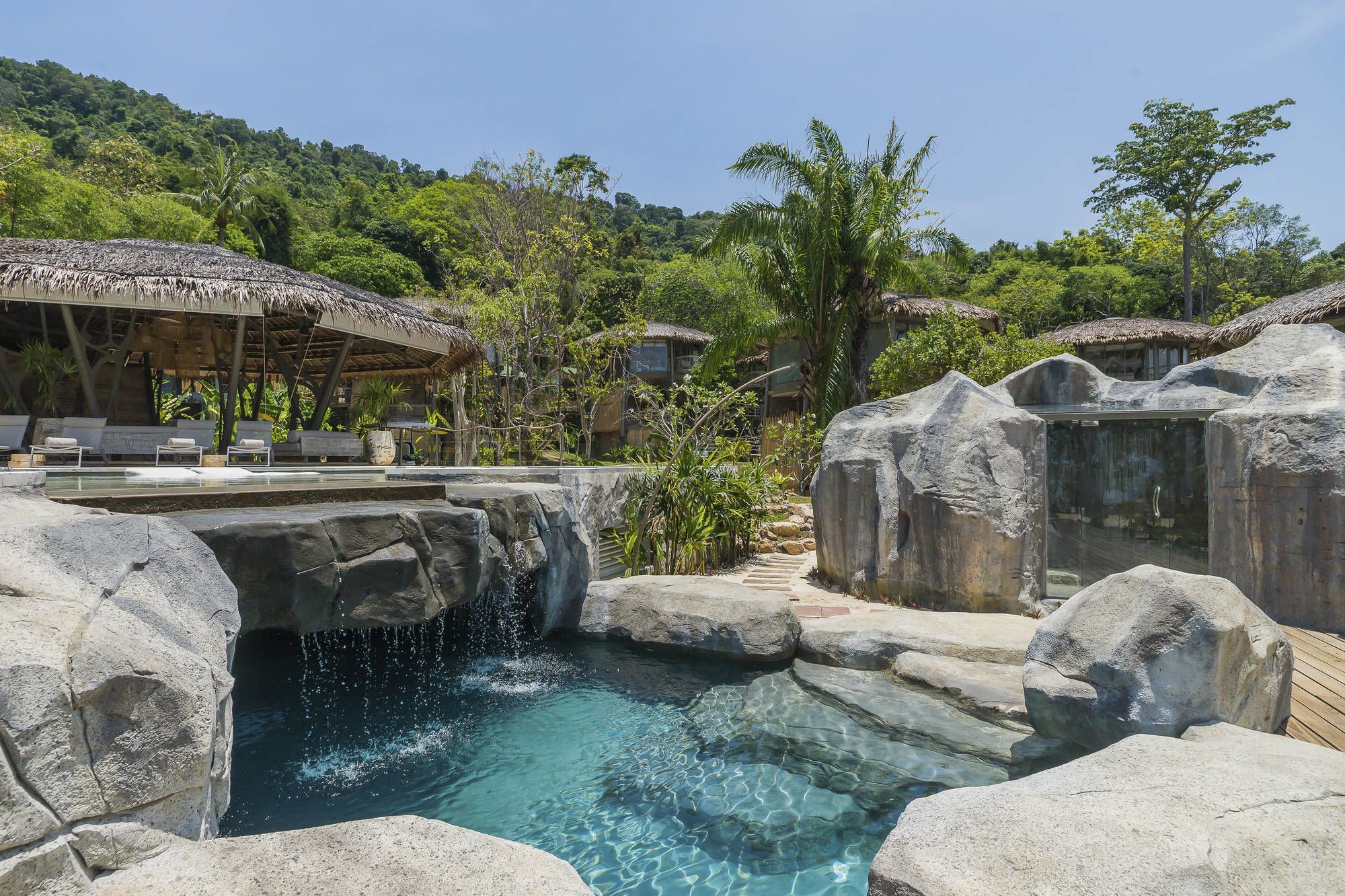 Tree House Villas Koh Yao à Ko Yao: Swimmingpool Waterhole