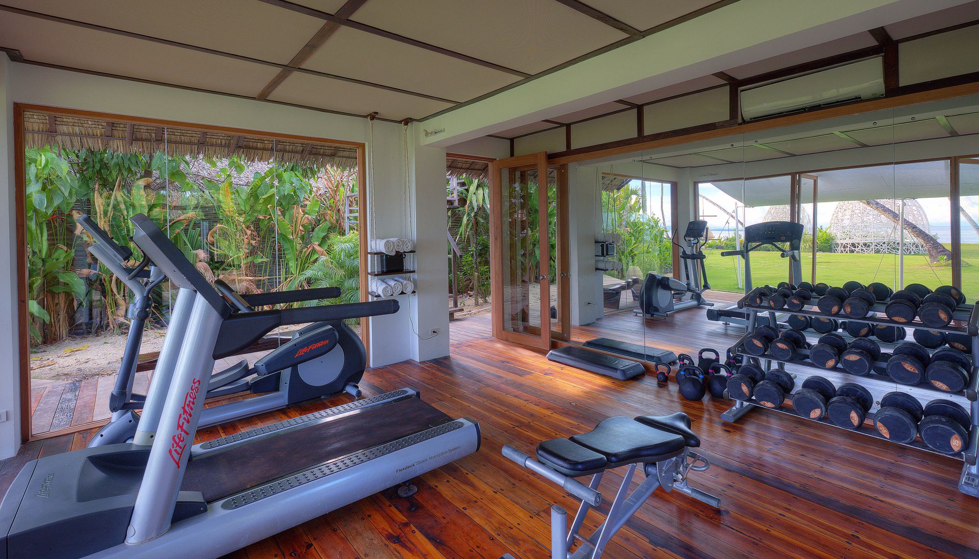 Nay Palad Hideaway in Siargao: Fitness studio