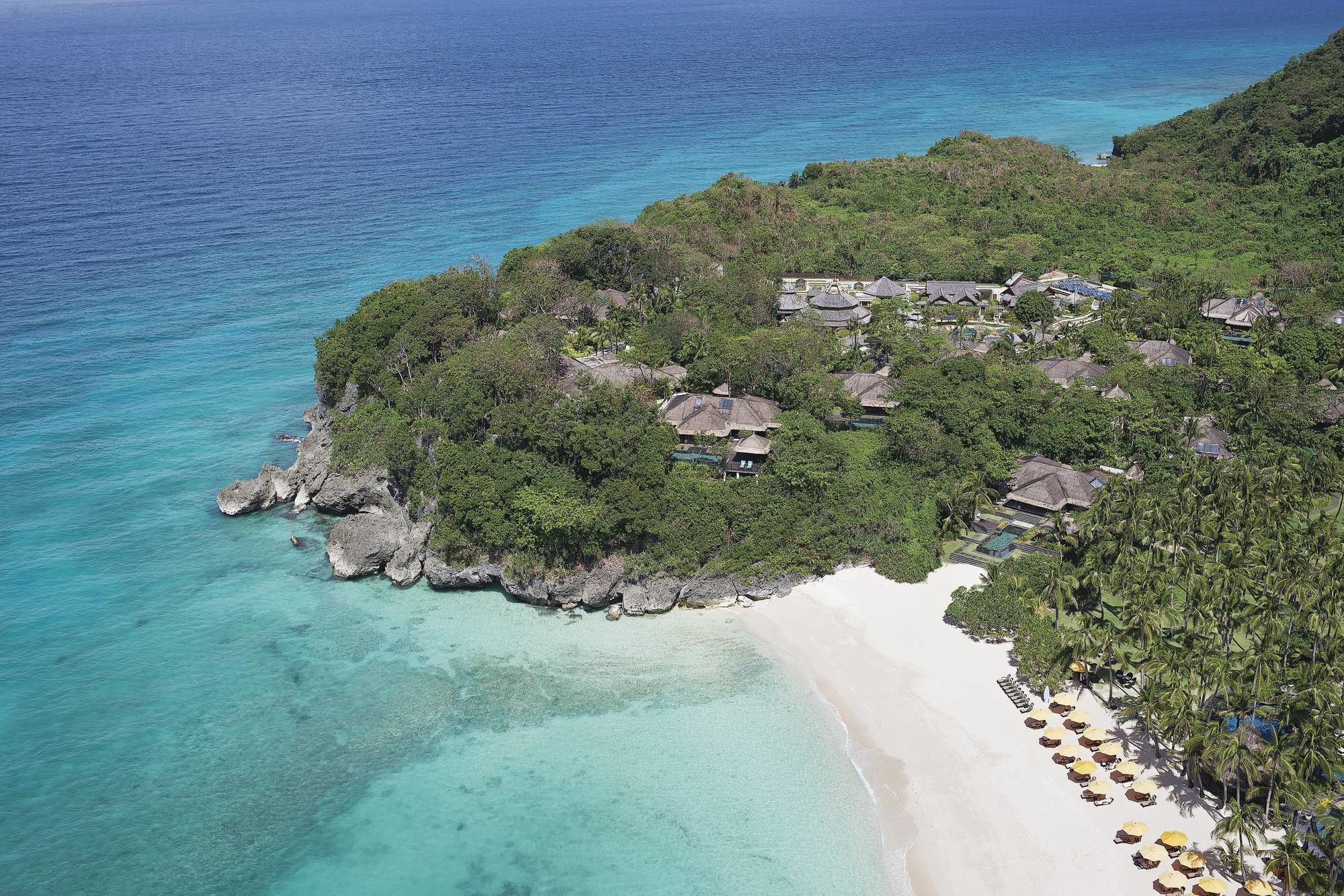 Shangri-La's Boracay Resort & Spa: Aerial View