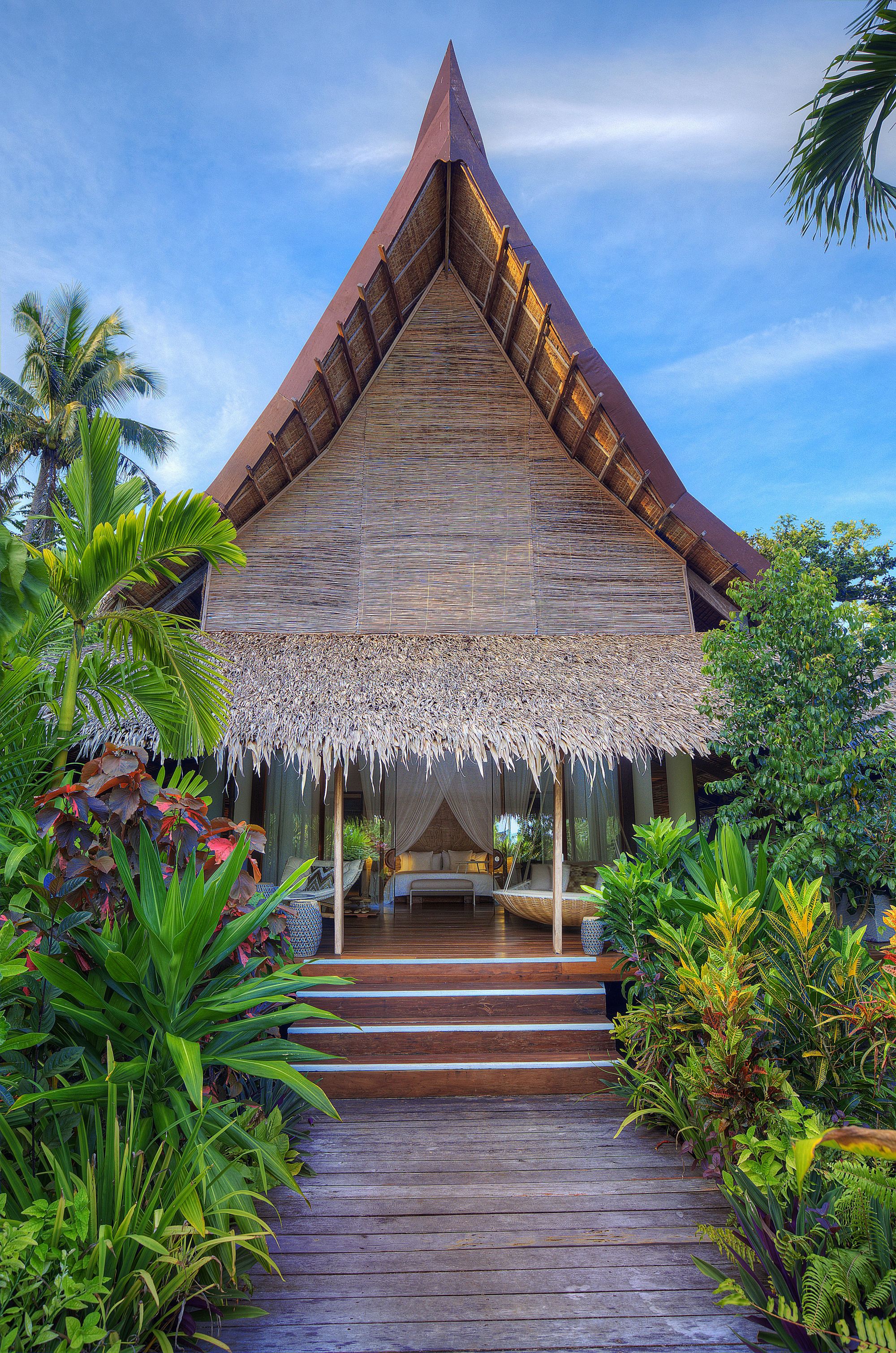 Nay Palad Hideaway in Siargao: Ocean View Villa | Front View