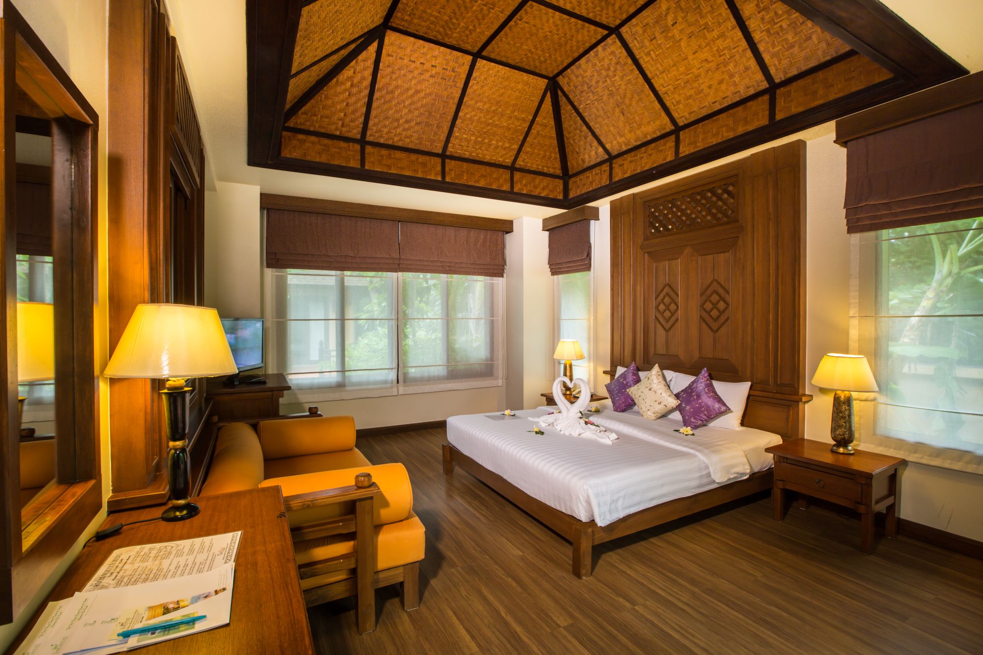 Fair House Beach Resort & Hotel à Ko Samui: Deluxe Bungalow | Bedroom