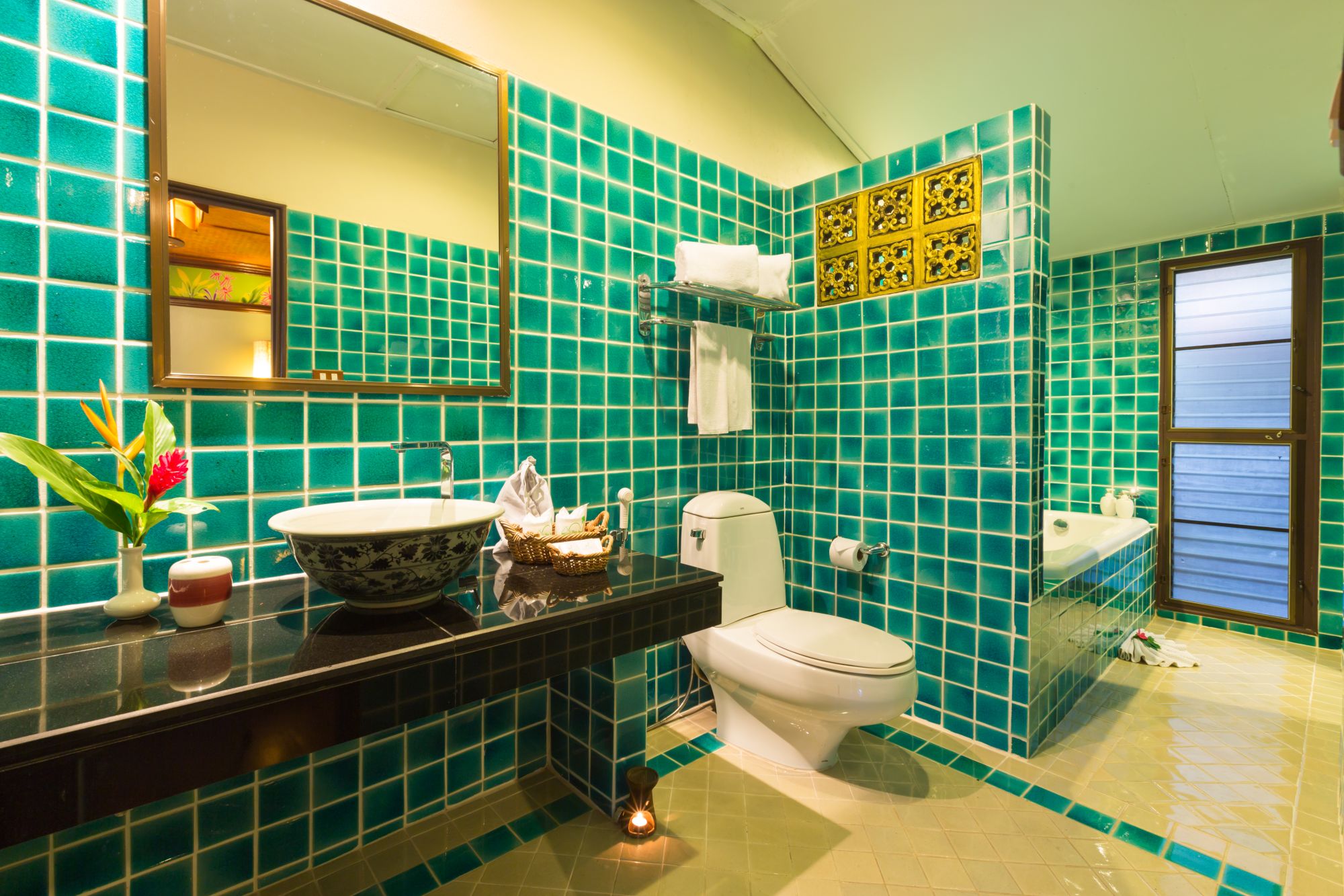 Fair House Beach Resort & Hotel à Ko Samui: Superior Bungalow | Bathroom
