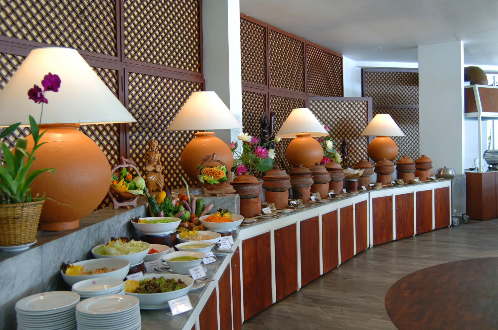 Lanka Princess Ayurveda Hotel à Beruwela: Restaurant