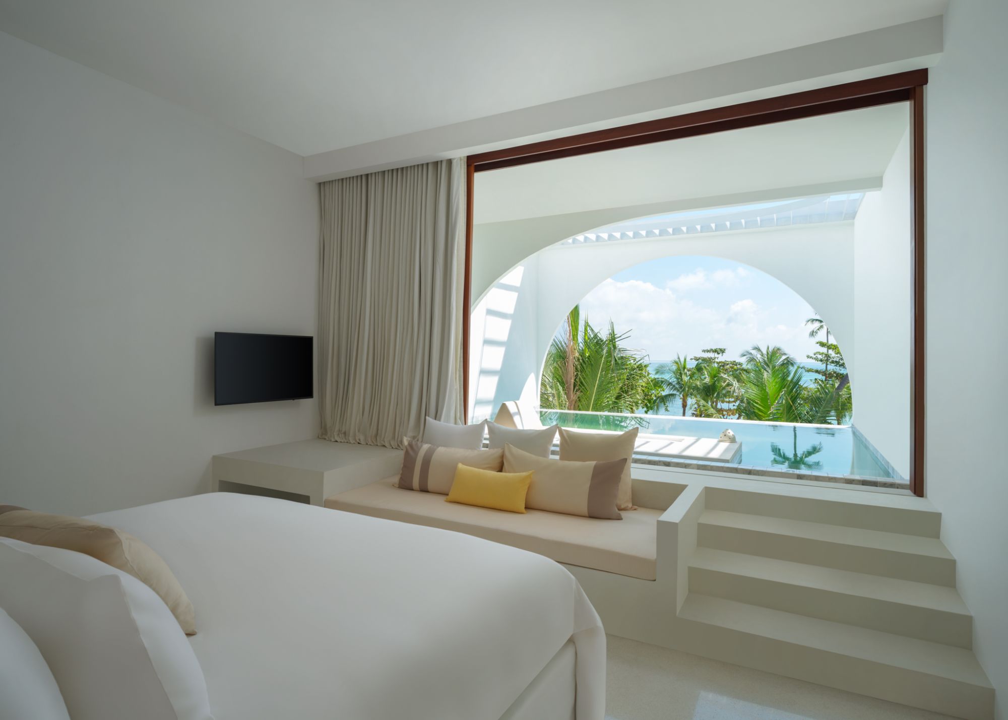 SALA Samui Chaweng Beach Resort à Ko Samui: Oceanfront Balcony Pool Suite