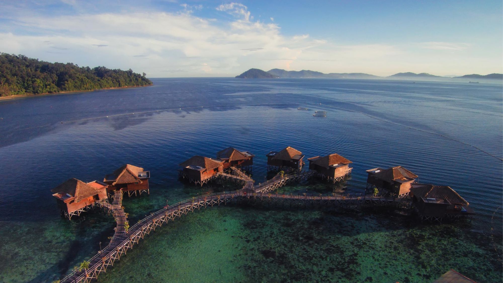Gayana Marine Resort à Kota Kinabalu: Areal Shot