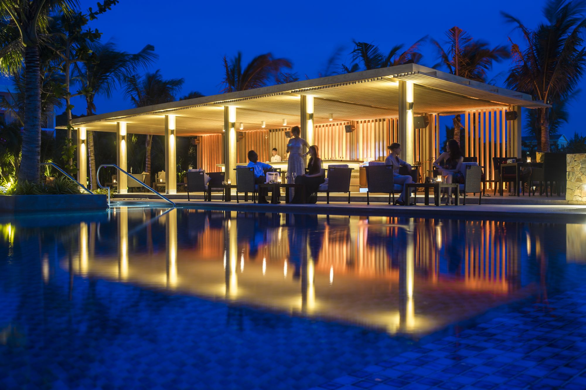Salinda Resort à Phu Quoc: Pool Bar