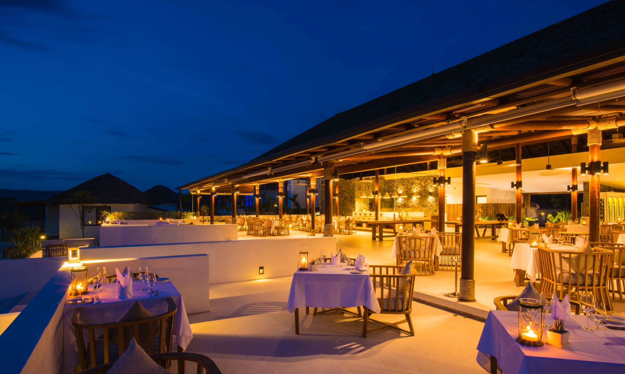 The Royal Sands Koh Rong: Ocean Restaurant Dinner