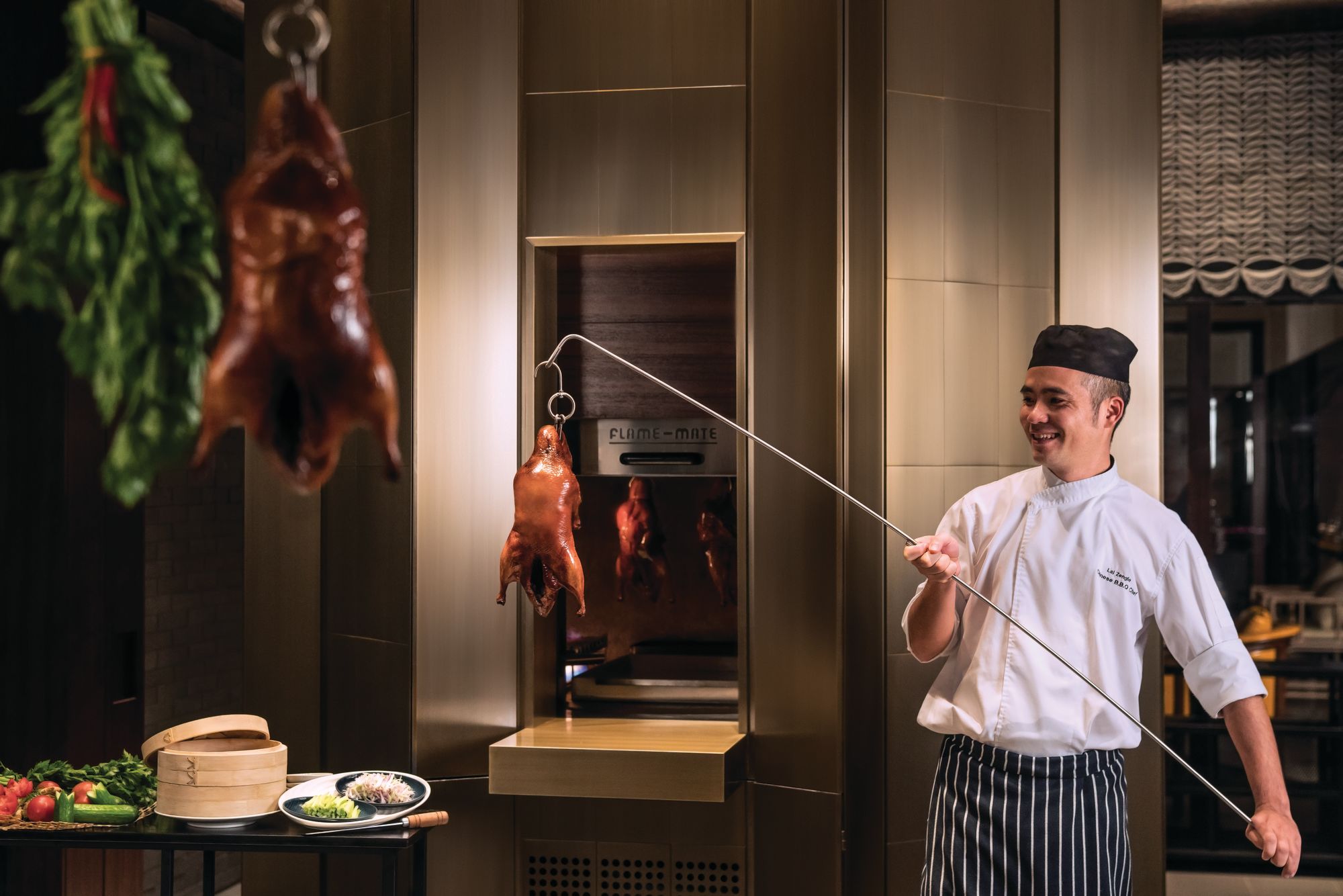 Shangri-La Colombo: Shang Palace - Peking Duck Chef