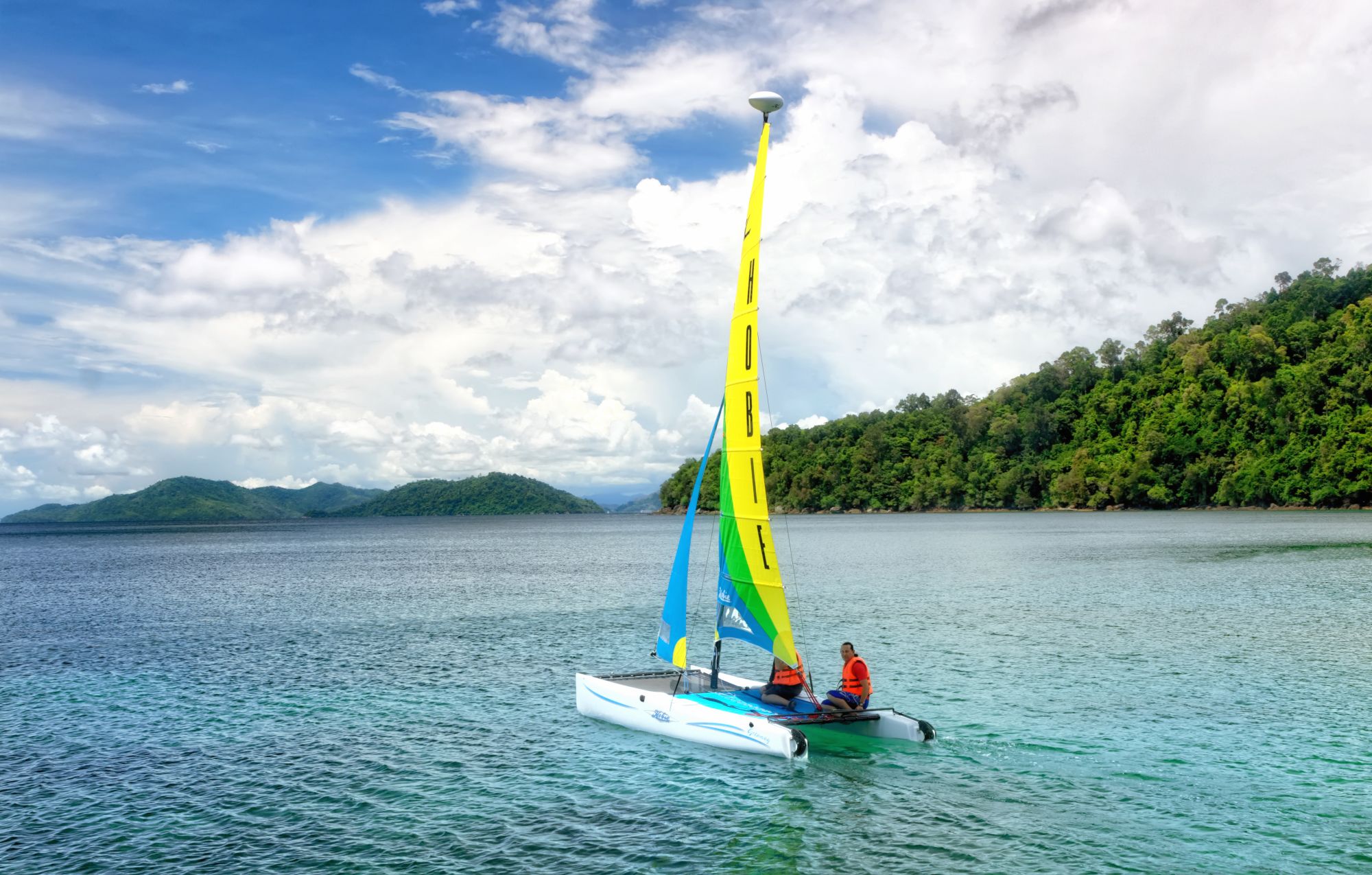 Bungaraya Island Resort in Kota Kinabalu: Hobie Cat