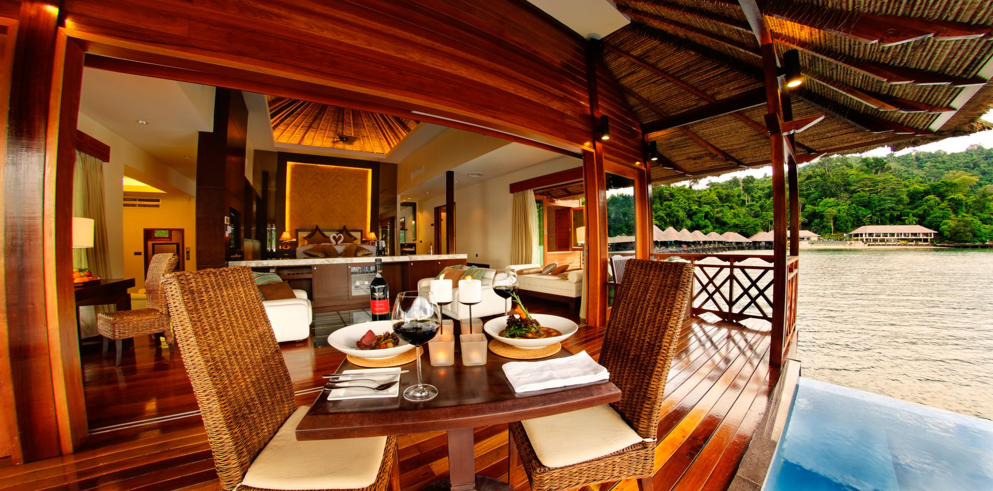 Gayana Marine Resort à Kota Kinabalu: Palm Villa