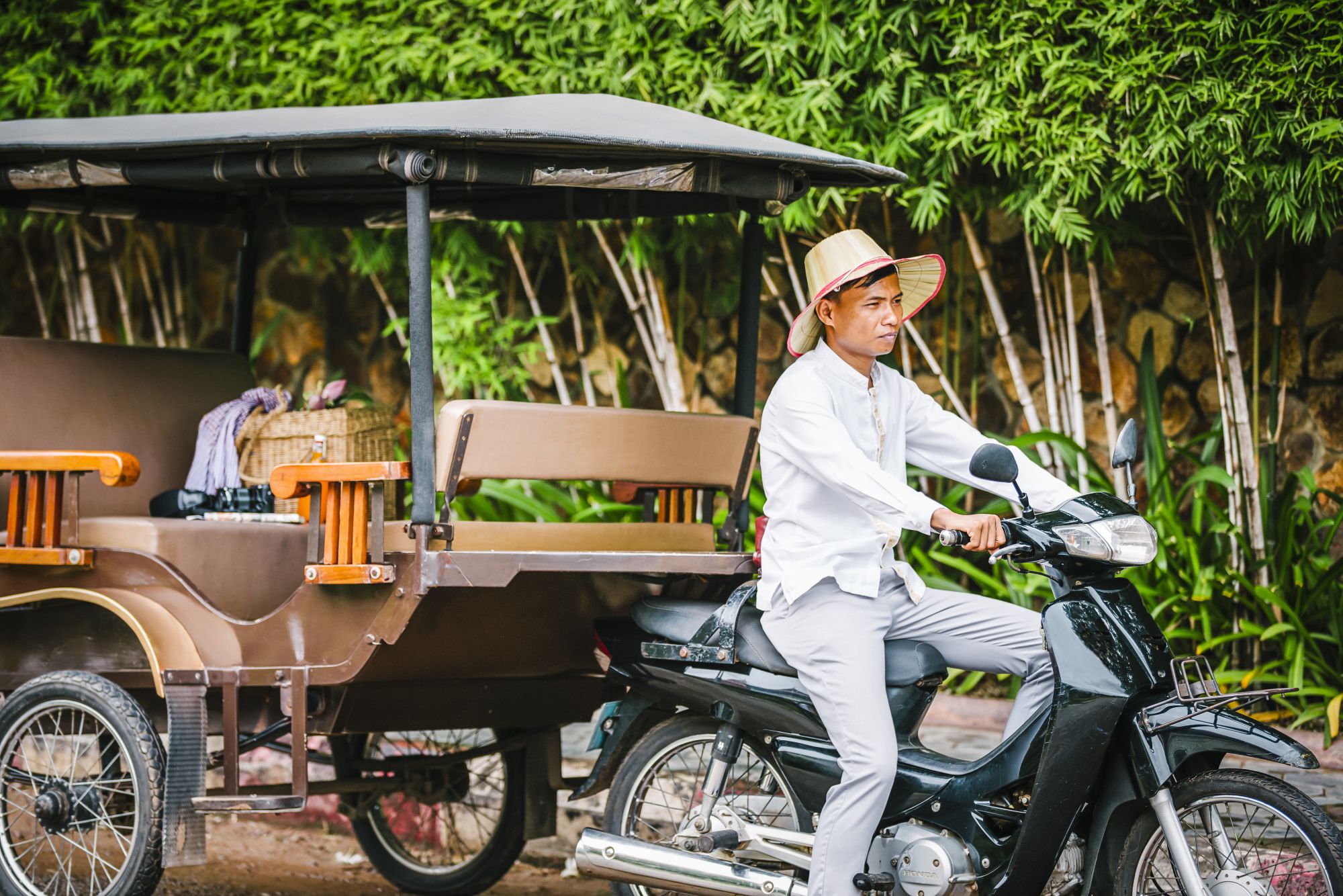 Anantara Angkor Resort in Siem Reap: Private TukTuk