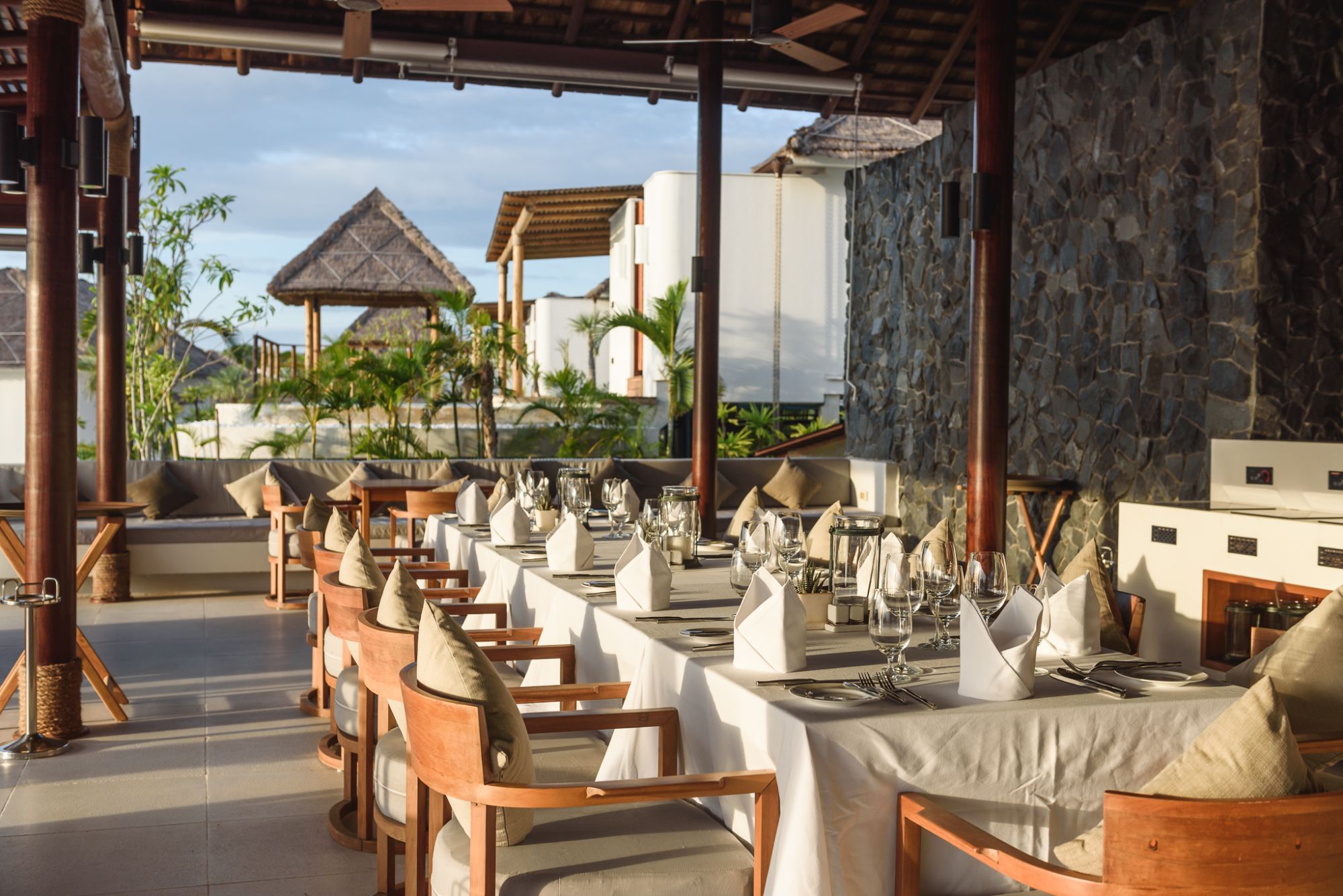 The Royal Sands Koh Rong: Ocean Restaurant Dinner