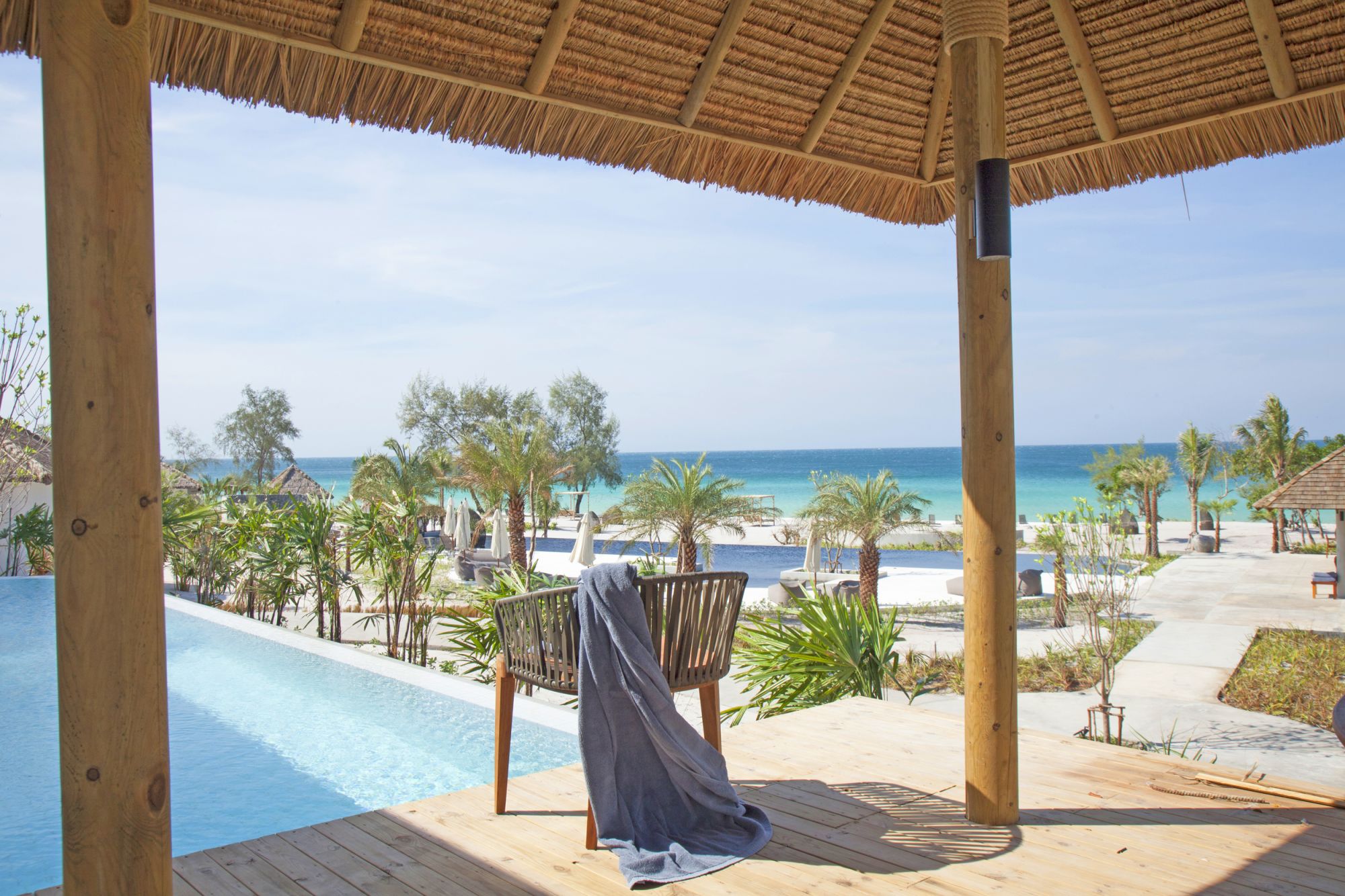The Royal Sands Koh Rong: Oceanview Pool Villa | View to the ocean