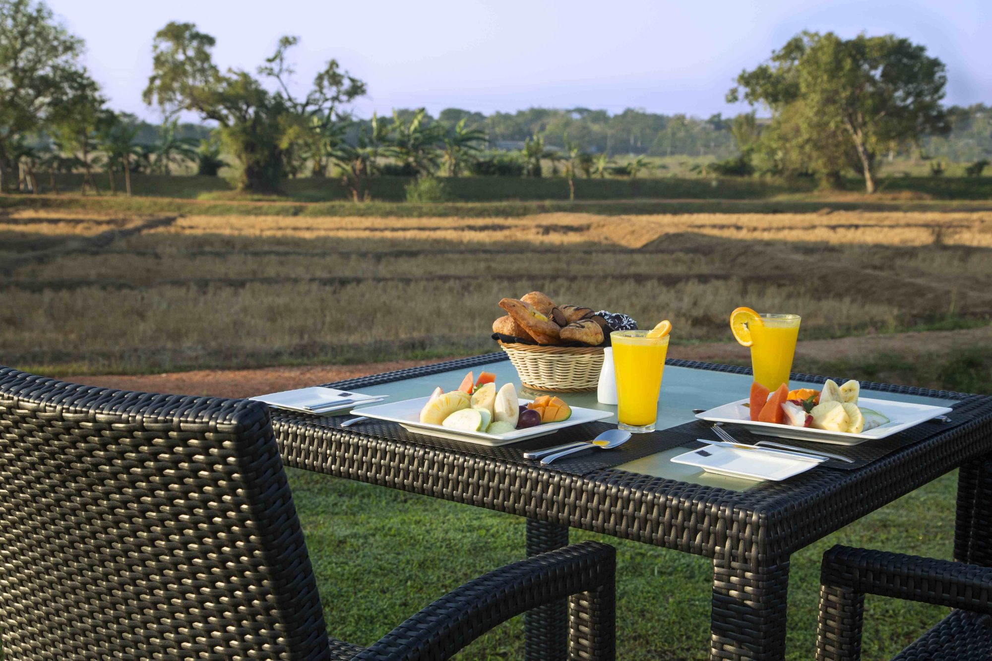 Aliya Resort & Spa à Sigiriya: Breakfast -Garden