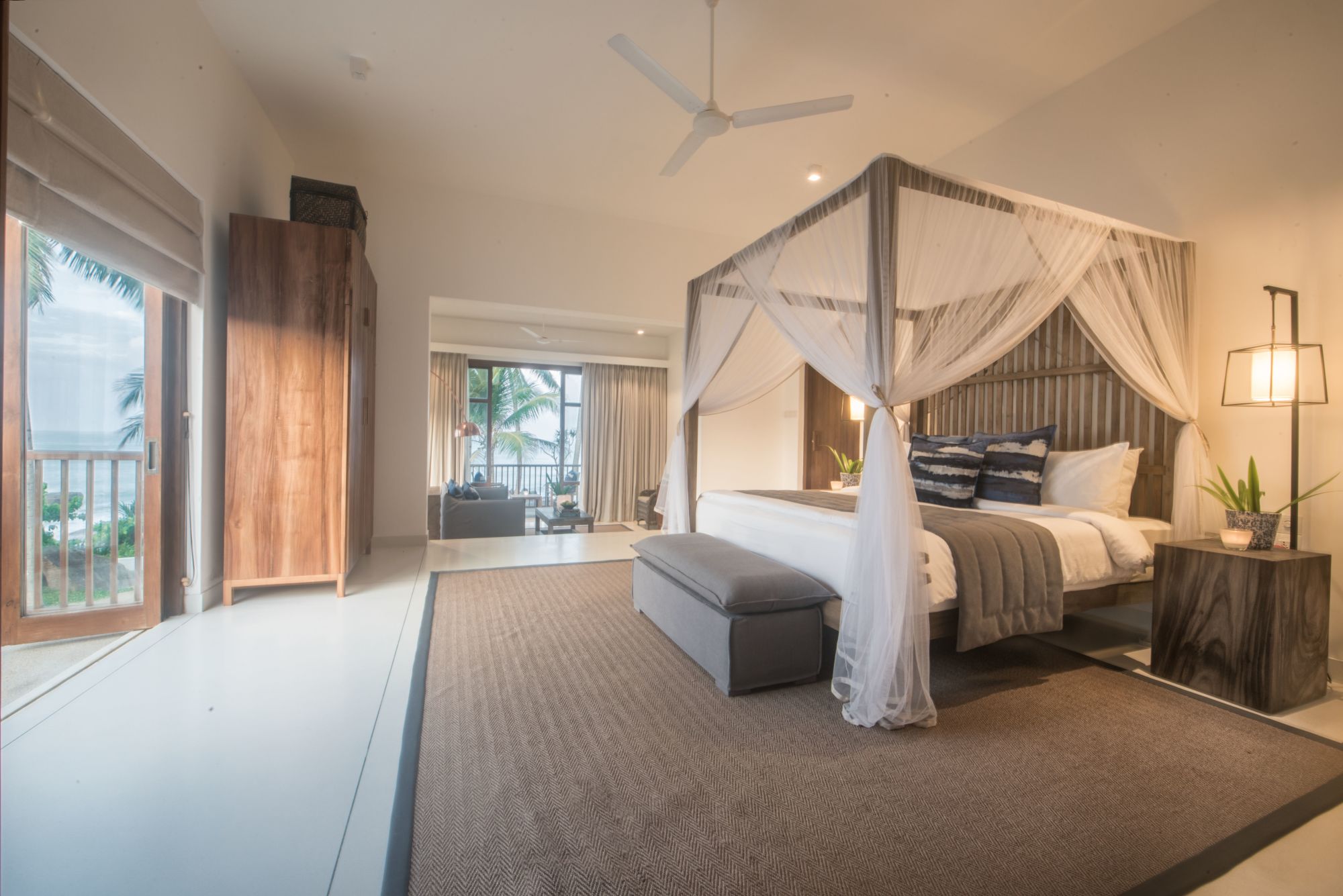 Kumu Beach in Balapitiya:  Ocean View Suite