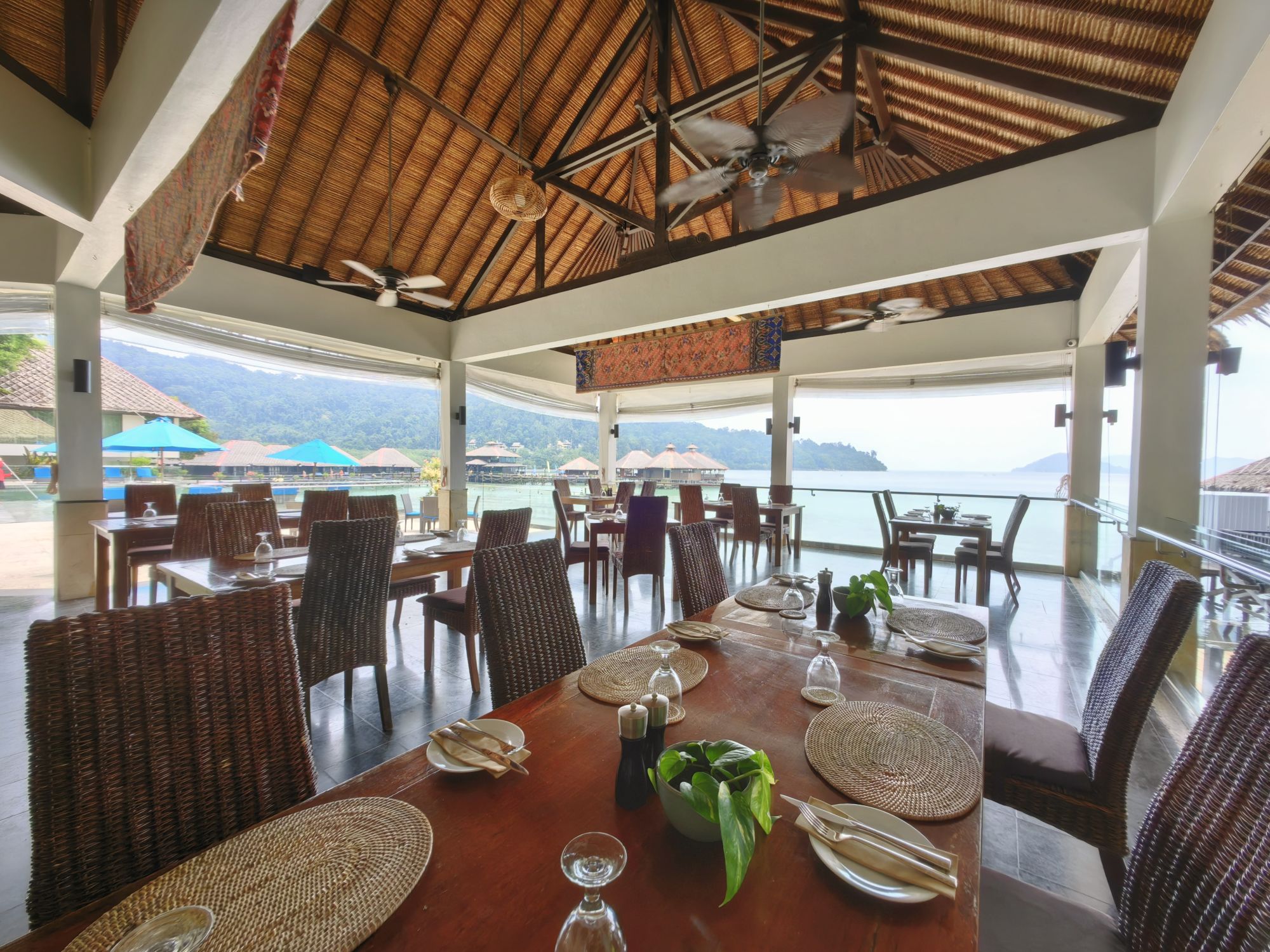 Gayana Marine Resort à Kota Kinabalu: Macac Restaurant