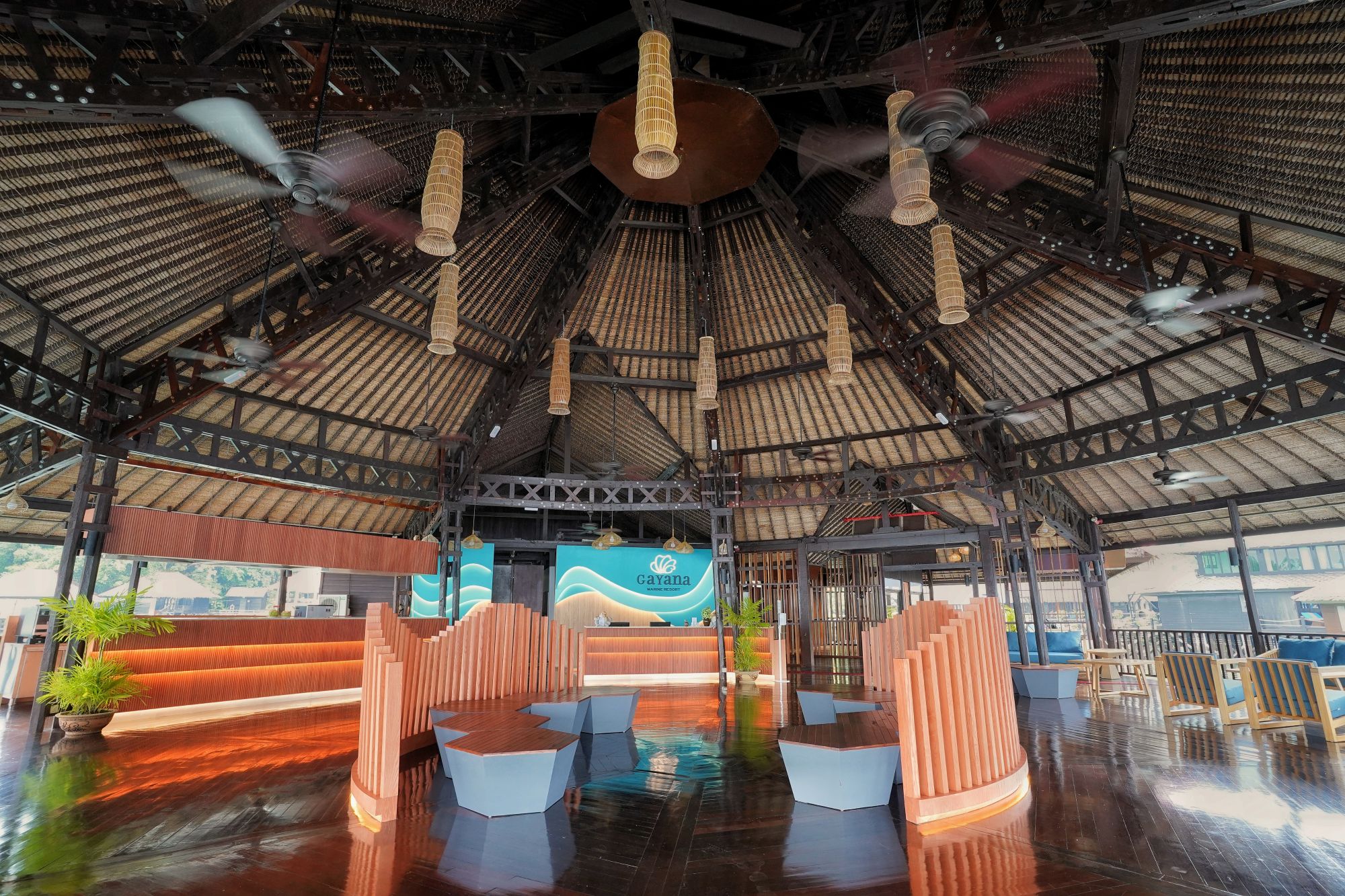 Gayana Marine Resort à Kota Kinabalu: Arrival Hall