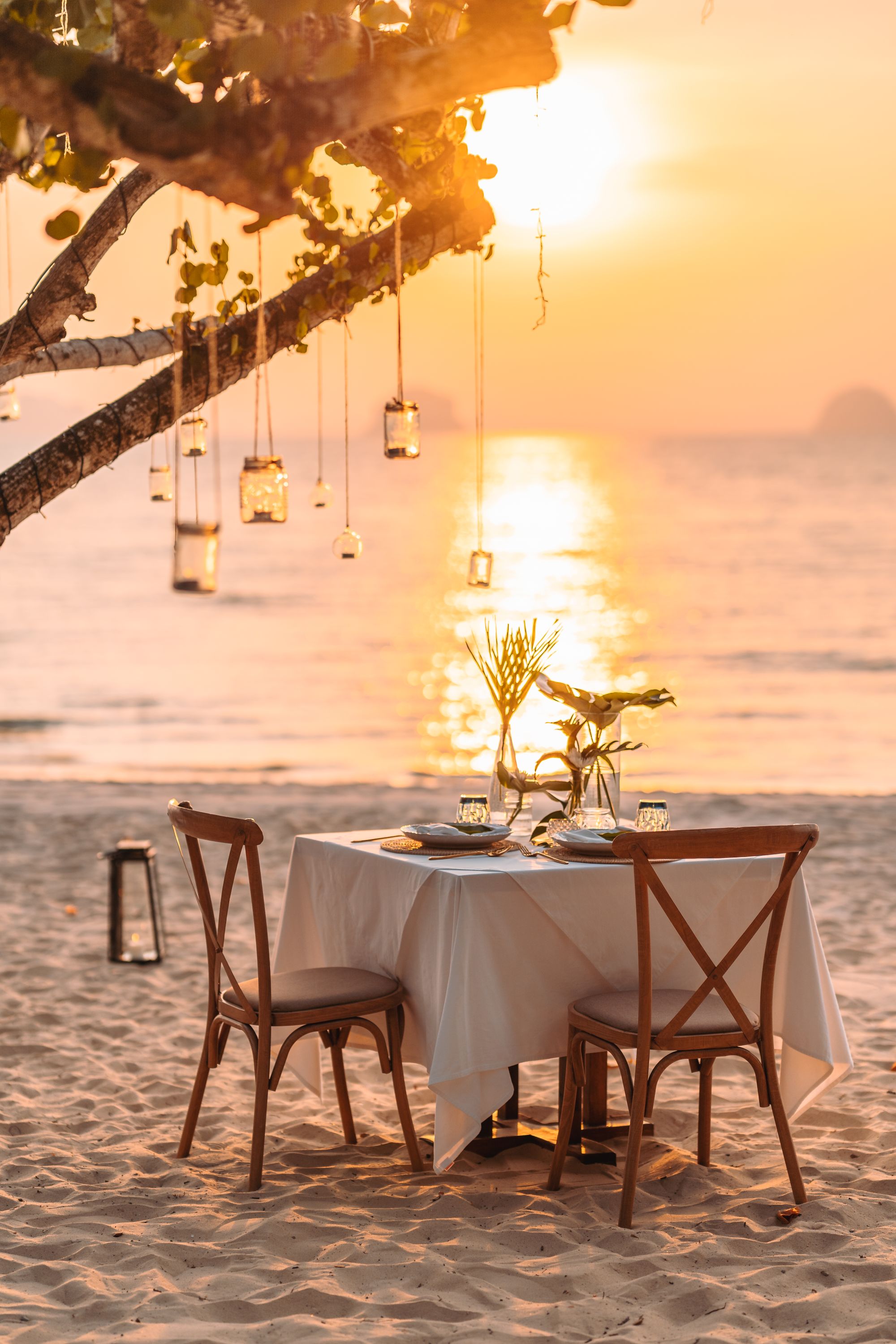 The Tubkaak Krabi Boutique Resort: Dinner on the beach