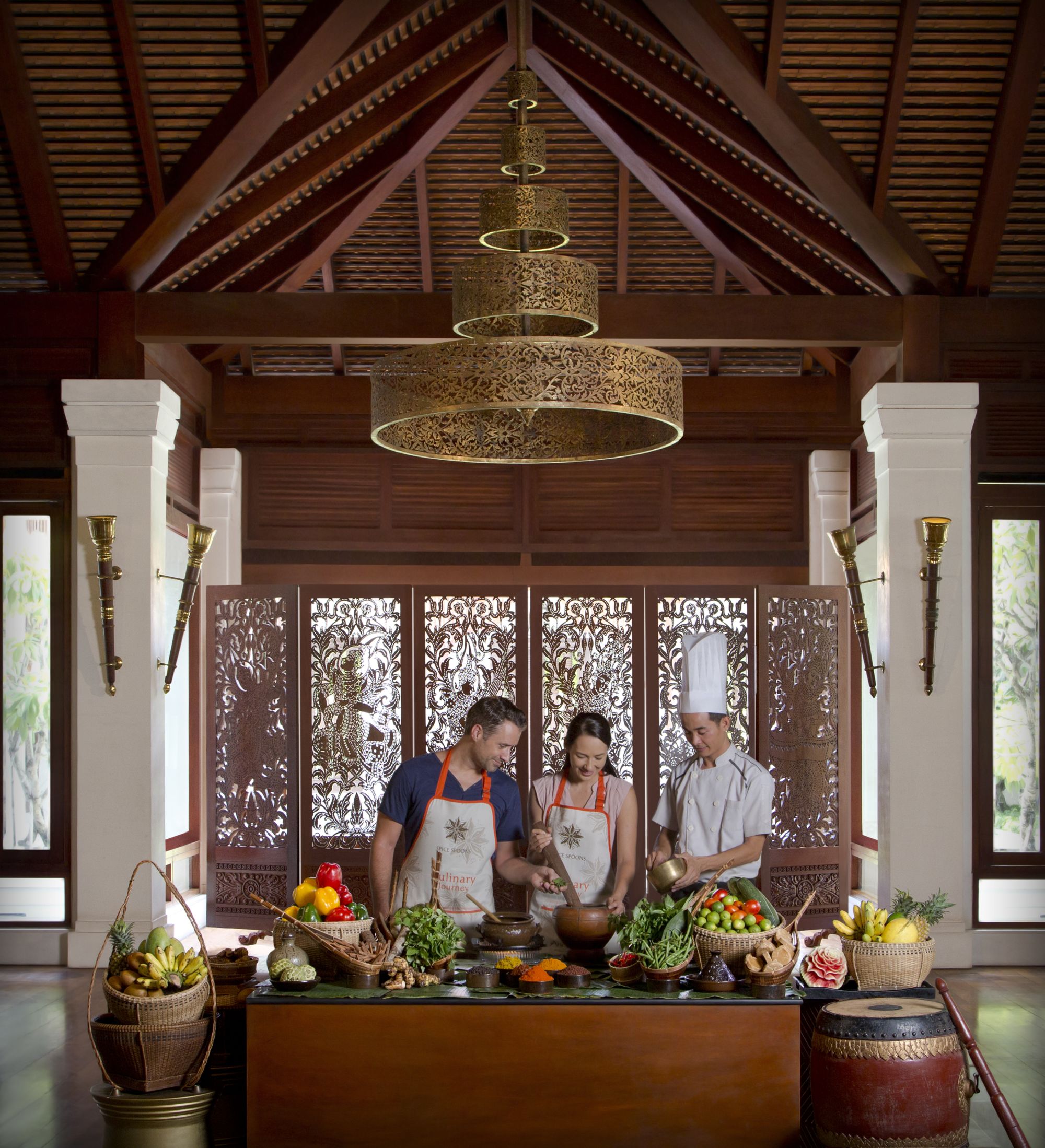 Anantara Angkor Resort in Siem Reap: Spice Spoons Cooking Class