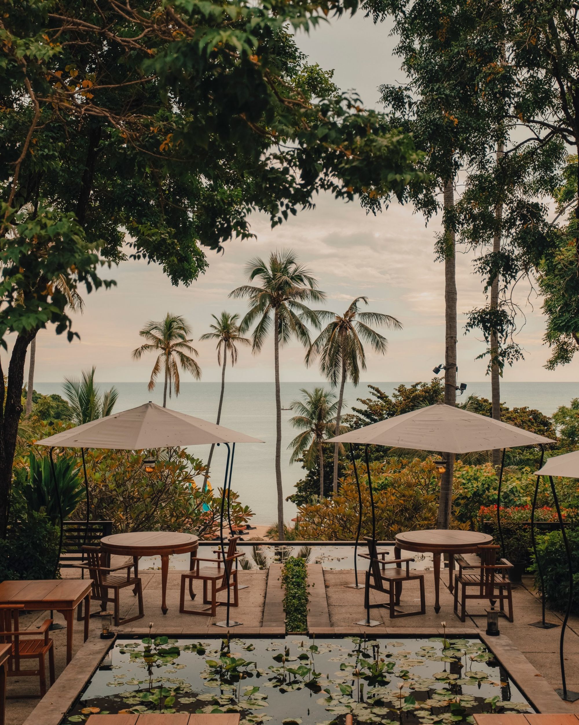 Garrya Tongsai Bay Samui in Ko Samui: Dinner Reception Courtyard Venue
