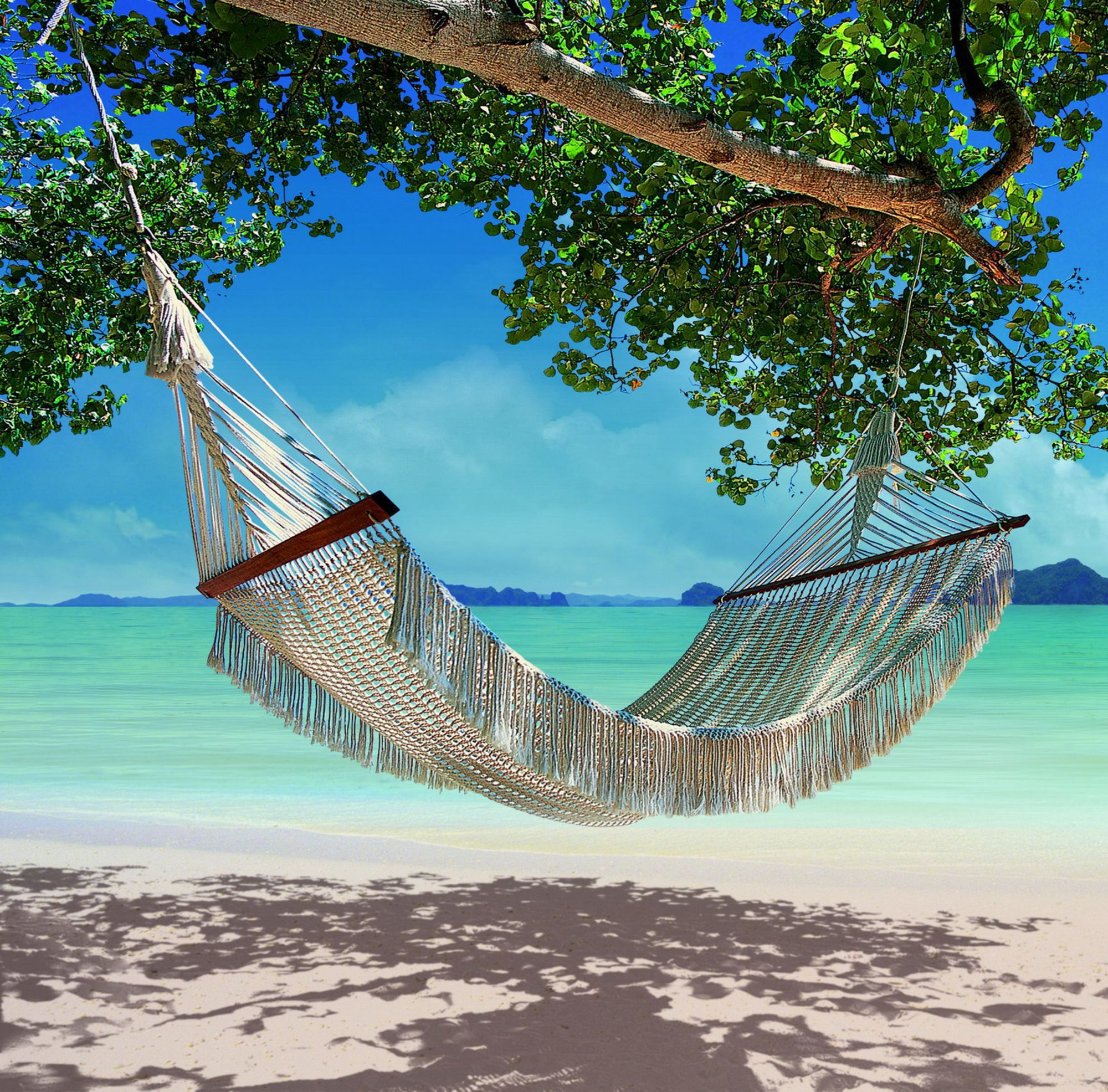 The Tubkaak Krabi Boutique Resort: Hammock on the beach