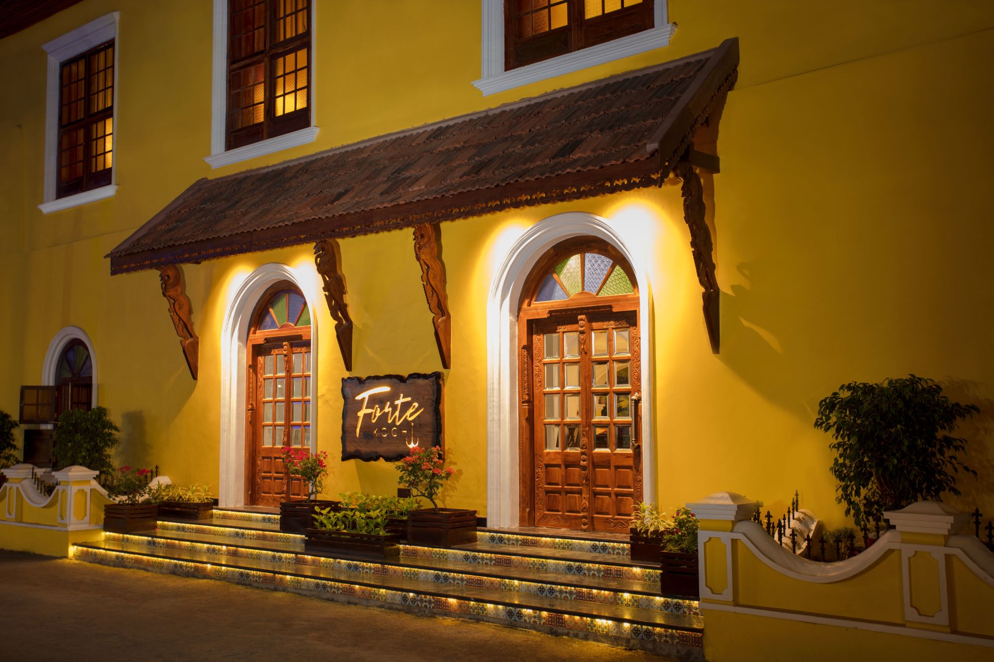 Forte Kochi: Entrance