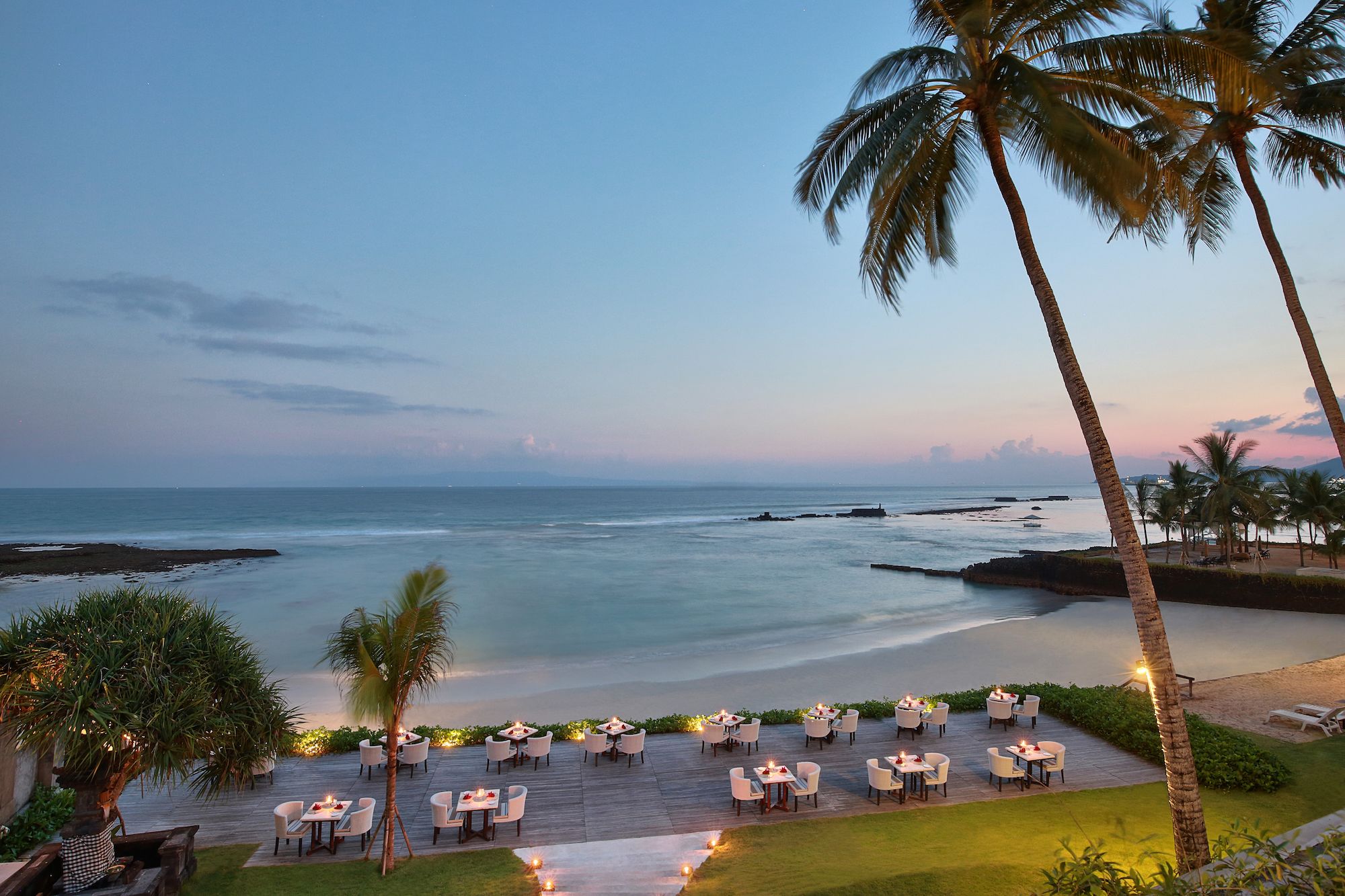 Candi Beach Resort & Spa in Ostbali:  Biru Restaurant