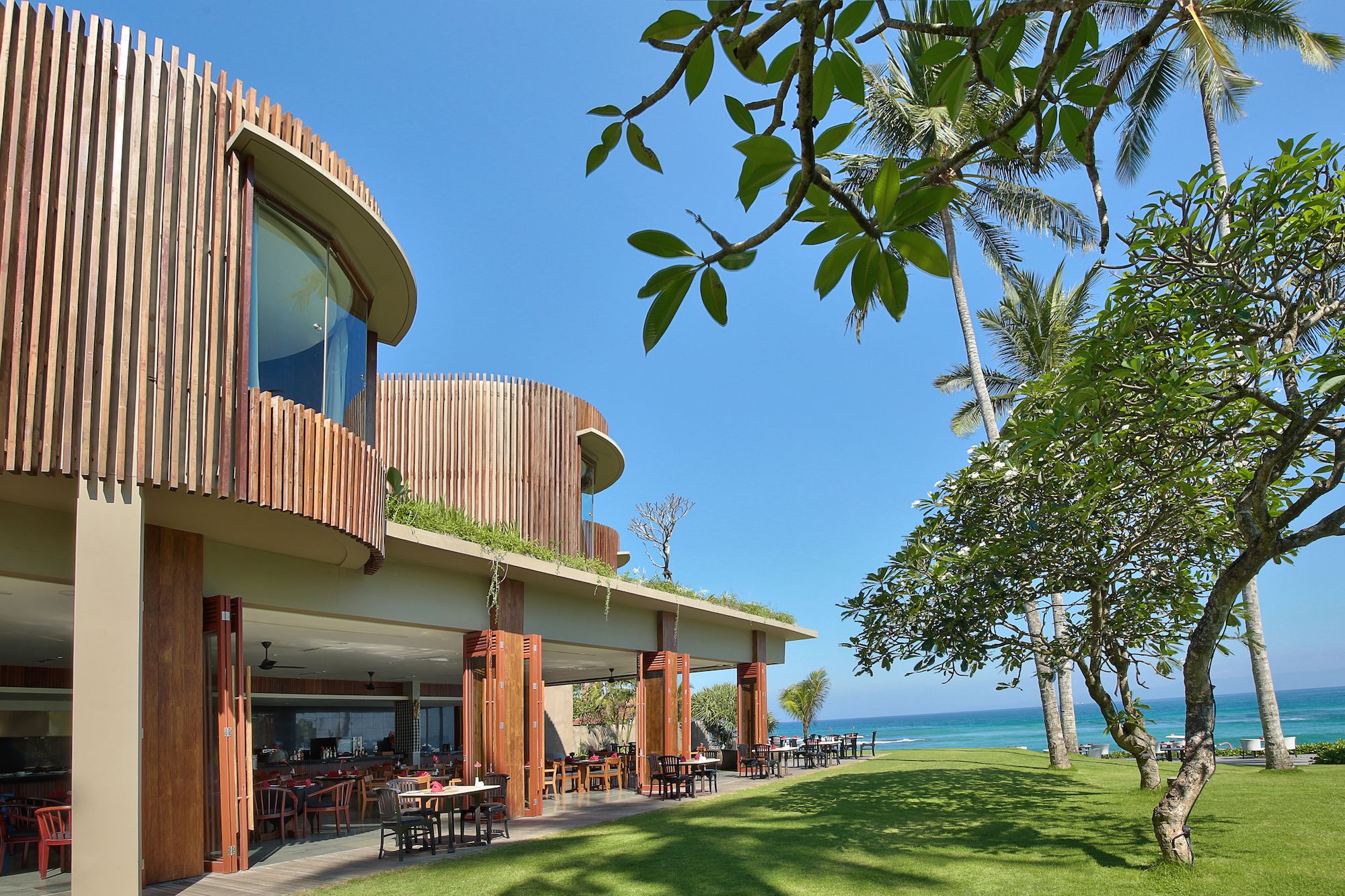 Candi Beach Resort & Spa in Ostbali:  Biru Restaurant