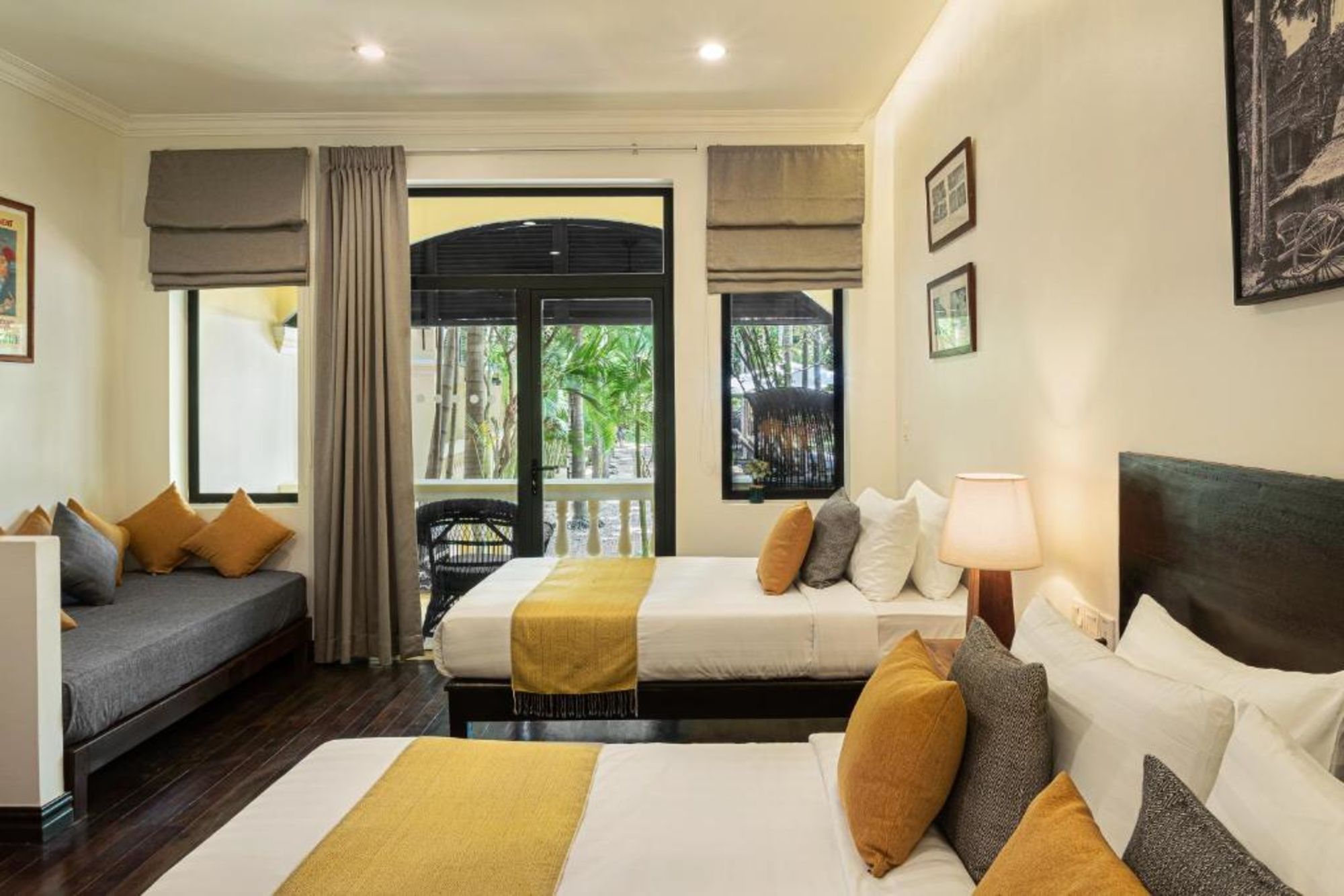 Pavillon d'Orient in Siem Reap: Family Suite | bedroom