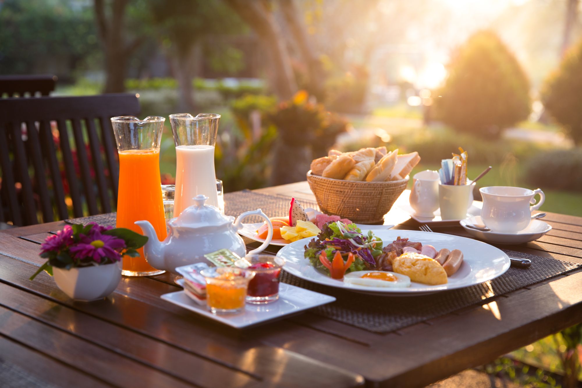 Imperial River House in Chiang Rai: Breakfast