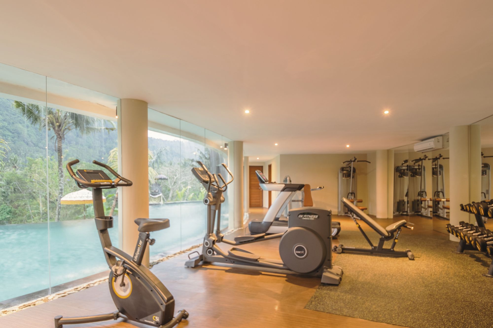 Wapa di Ume Sidemen in Ostbali: GYM
