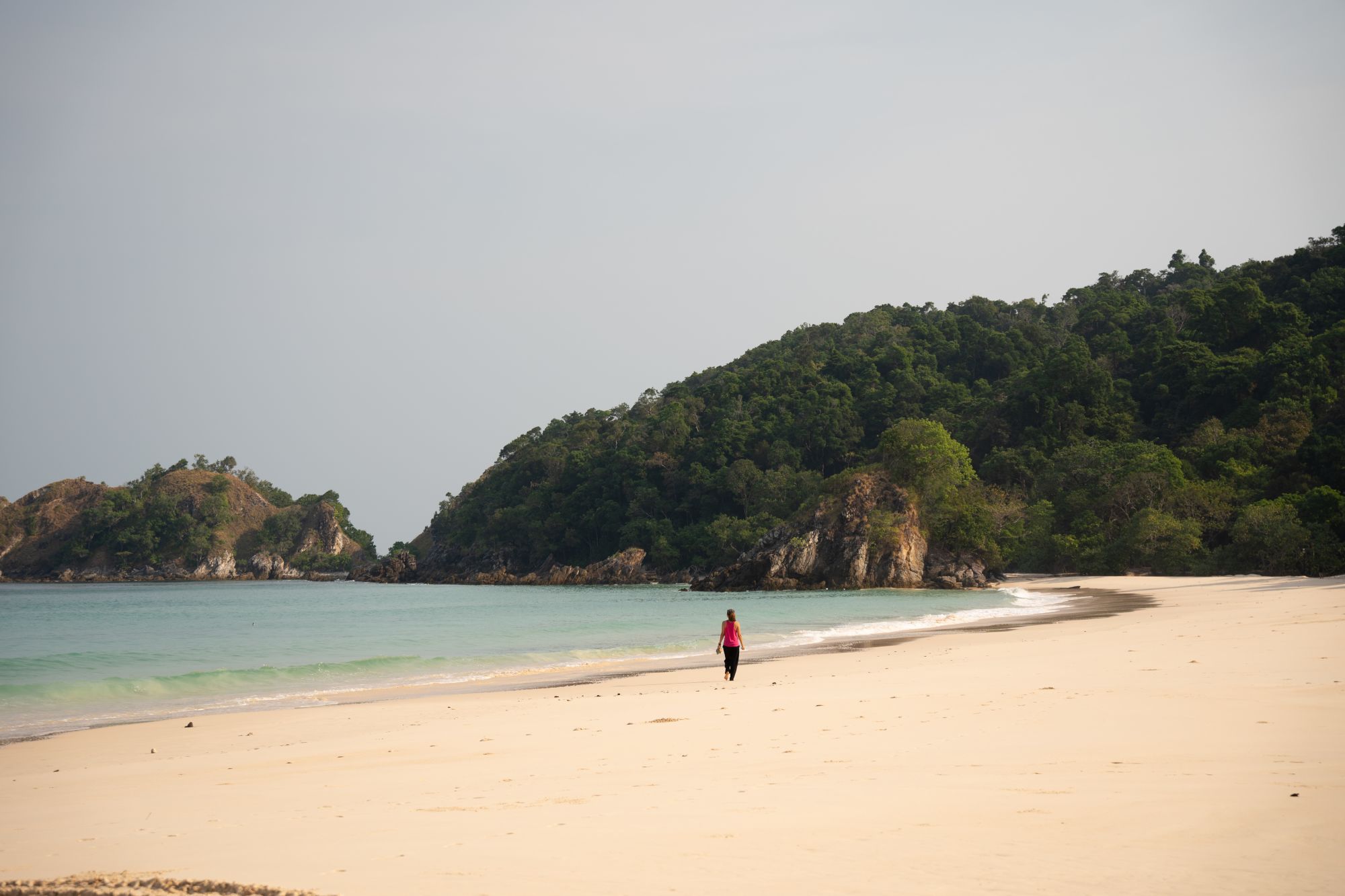 Awei Pila Resort in Mergui Archipel: Beach