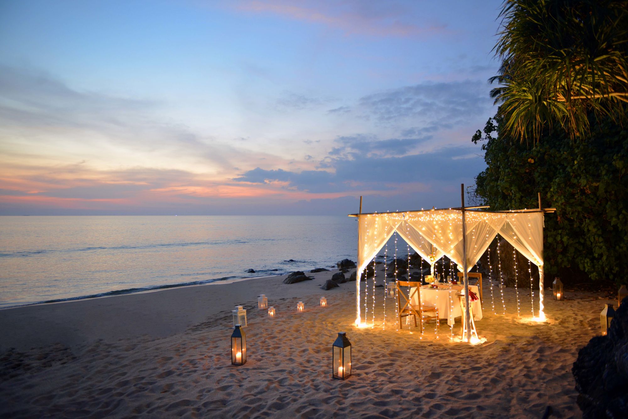 Rawi Warin Resort & Spa in Ko Lanta: Private Dining