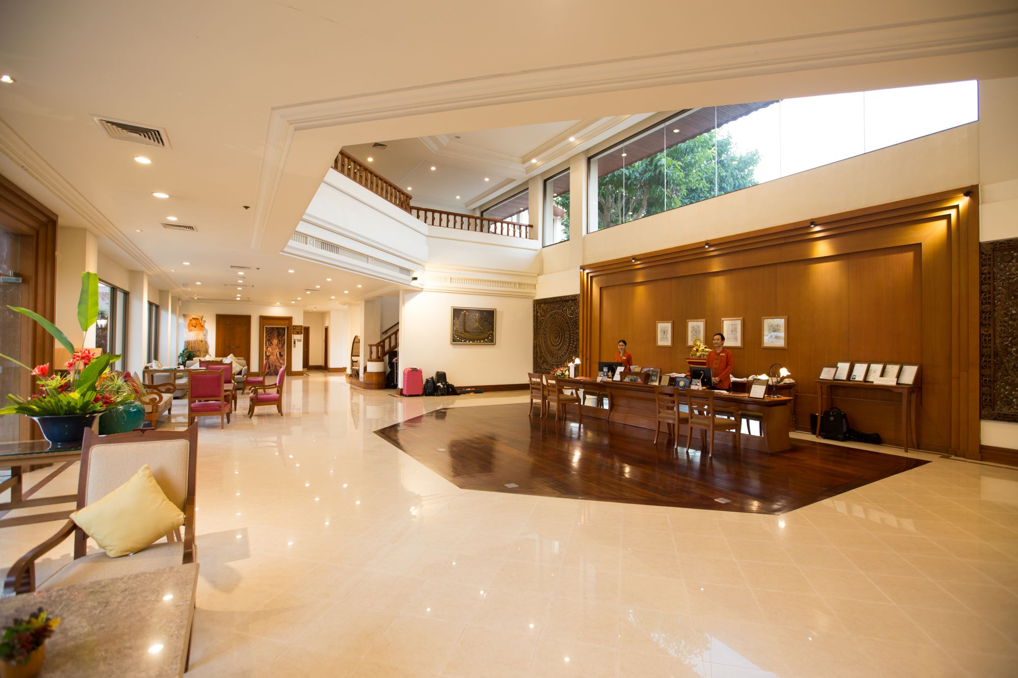 Imperial River House in Chiang Rai: Lobby