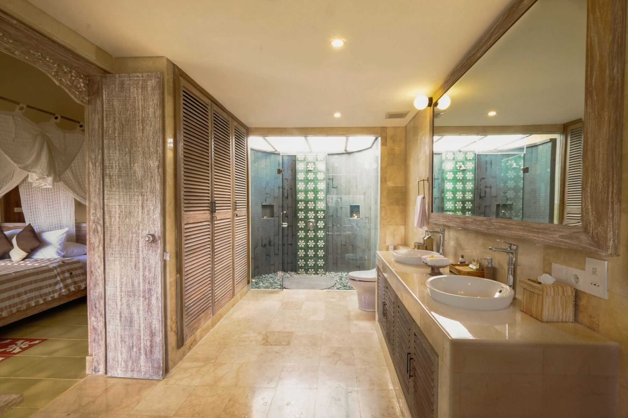 Wapa di Ume Sidemen in Ostbali: 1-Bedroom Pool Villa | Bathroom