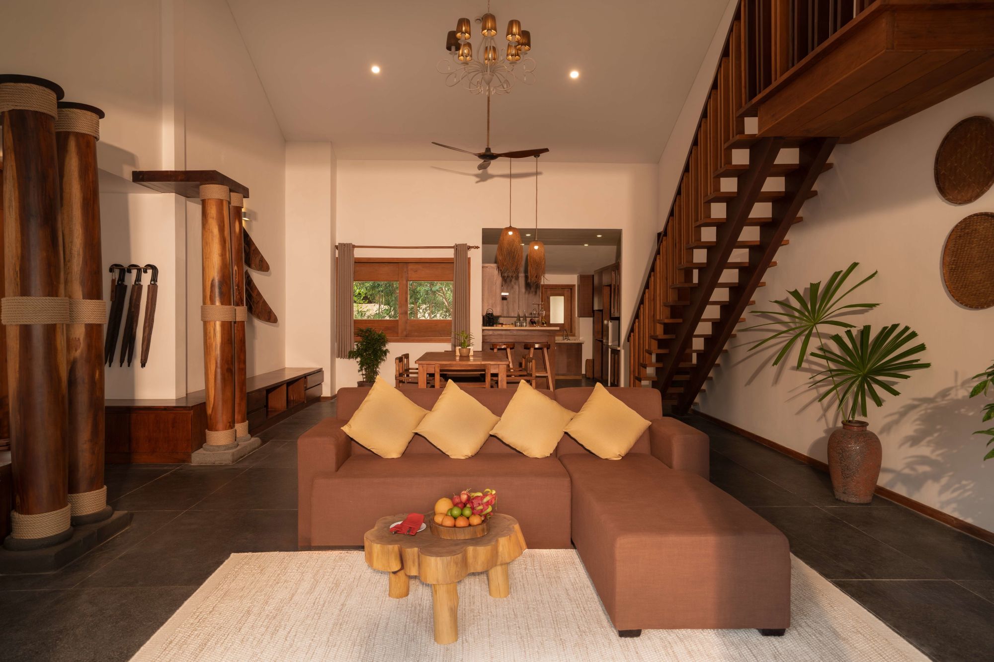 Green Bay Phu Quoc Resort & Spa: Beachfront Premier Pool Villa | Living Room