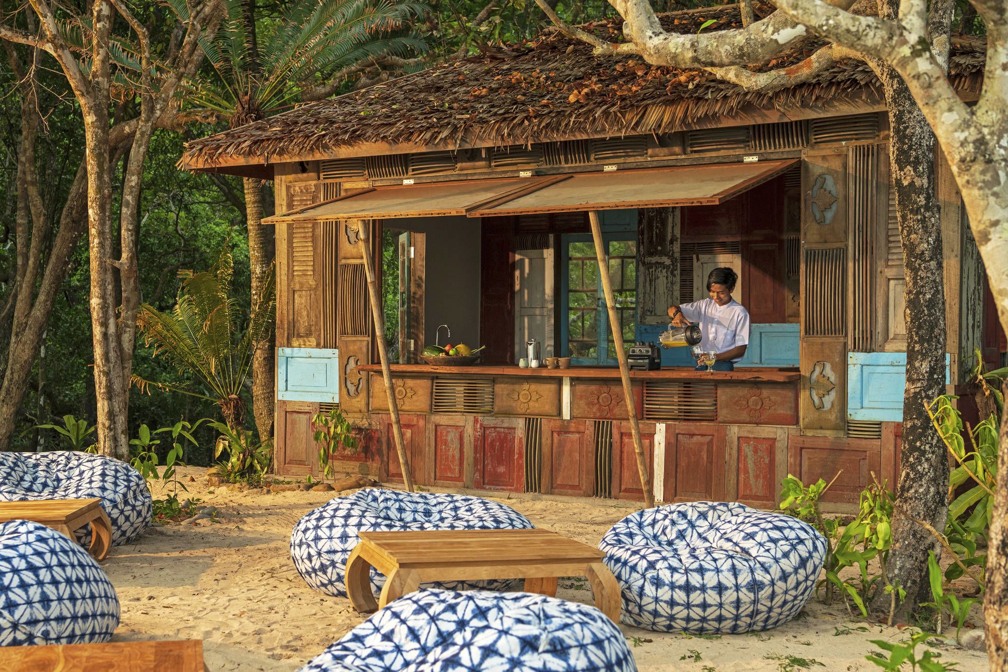 Wa Ale à Mergui Archipel: River cafe